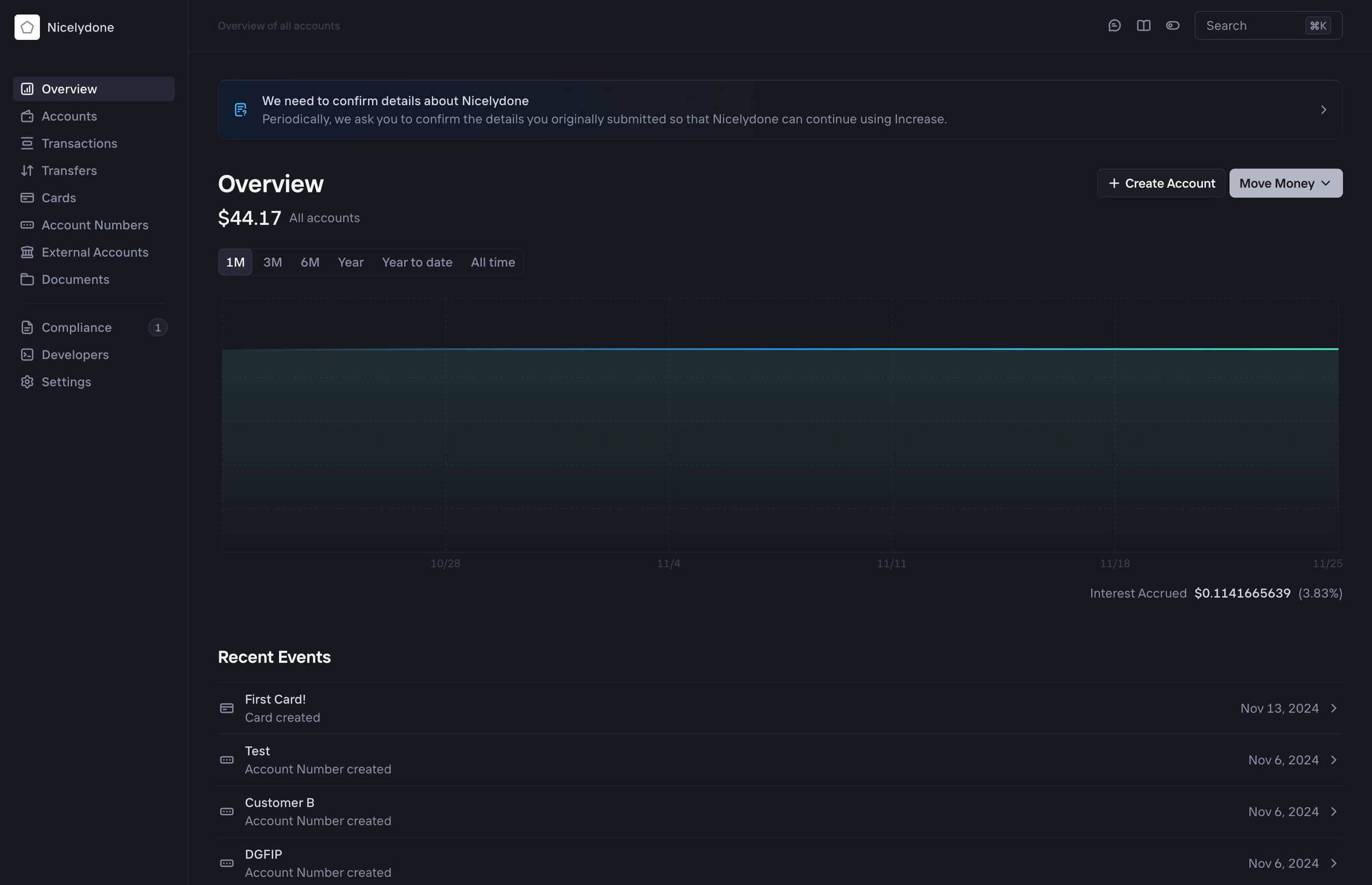 Increase screen