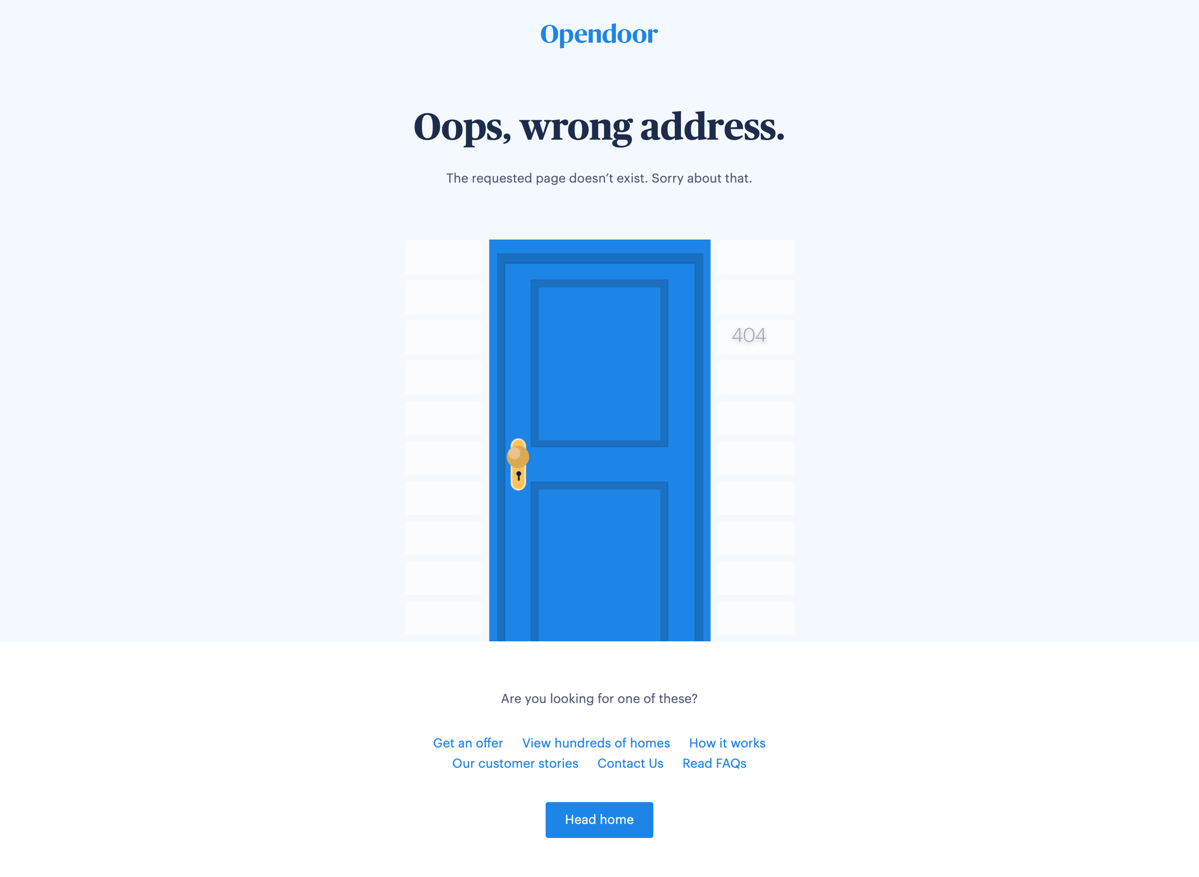 Opendoor - Opendoor, the easiest way to sell your home screen