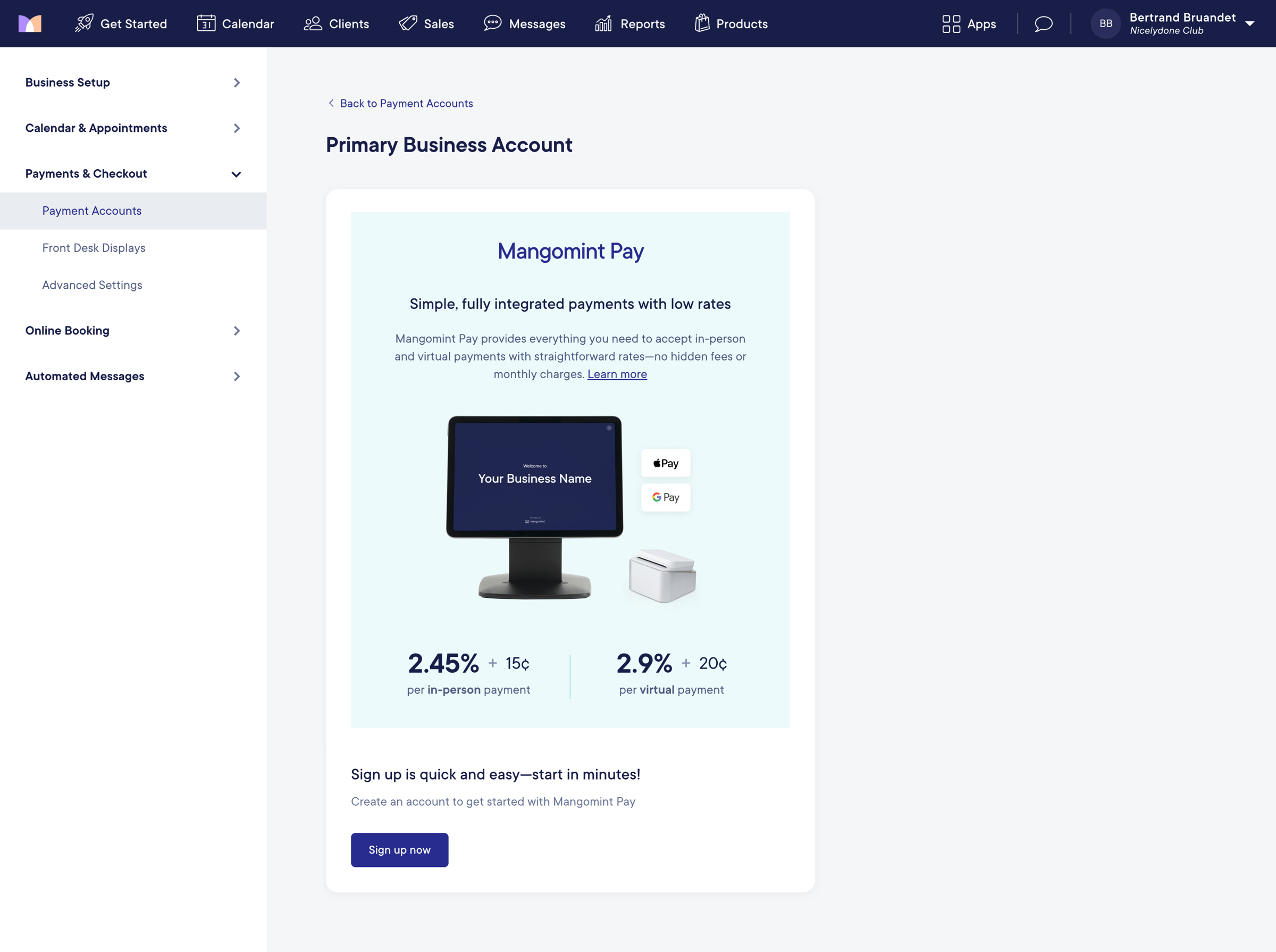 Mangomint - Mangomint App screen