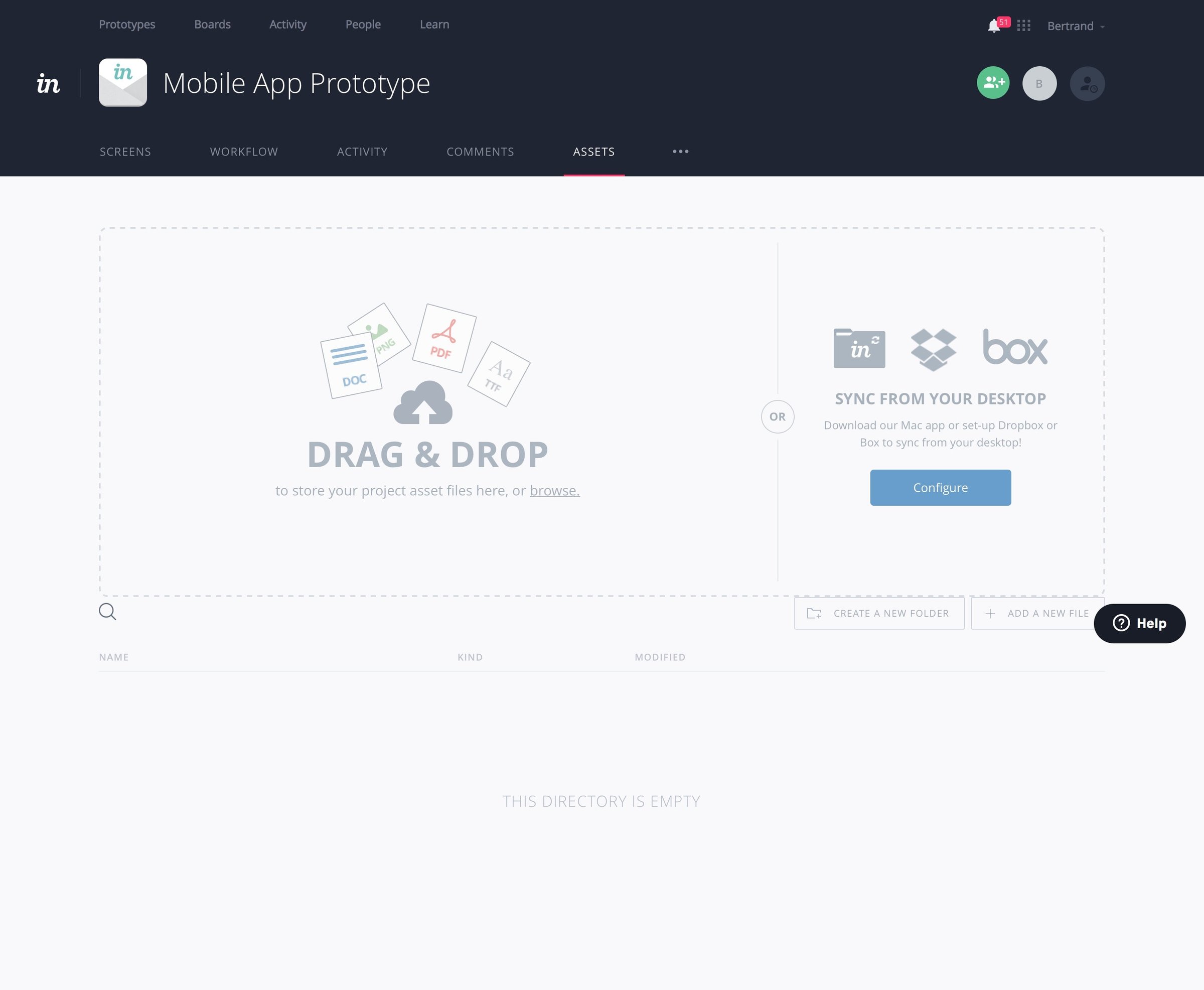 Import from Invision