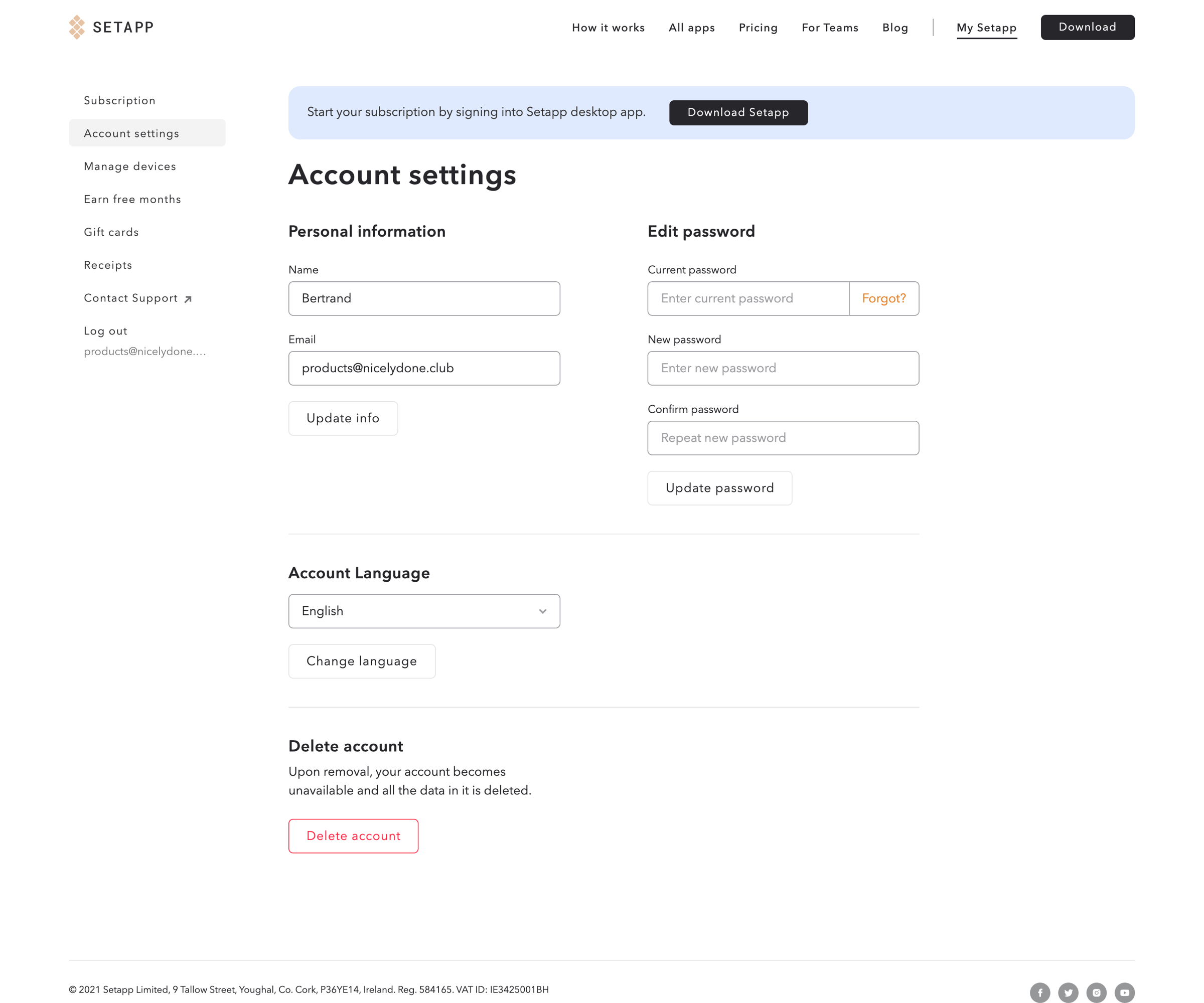Setapp | Personal User Account from Setapp
