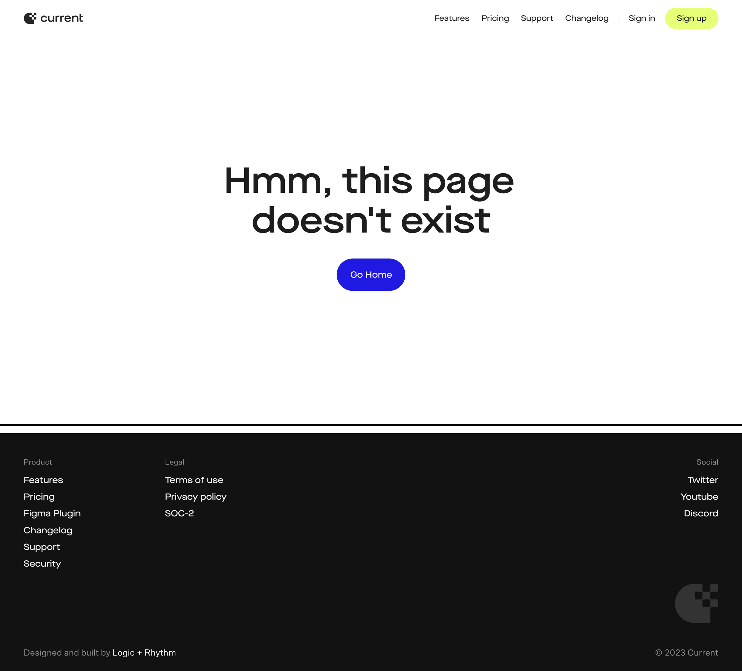 Current - Current ∙ All your team’s work in one place screen