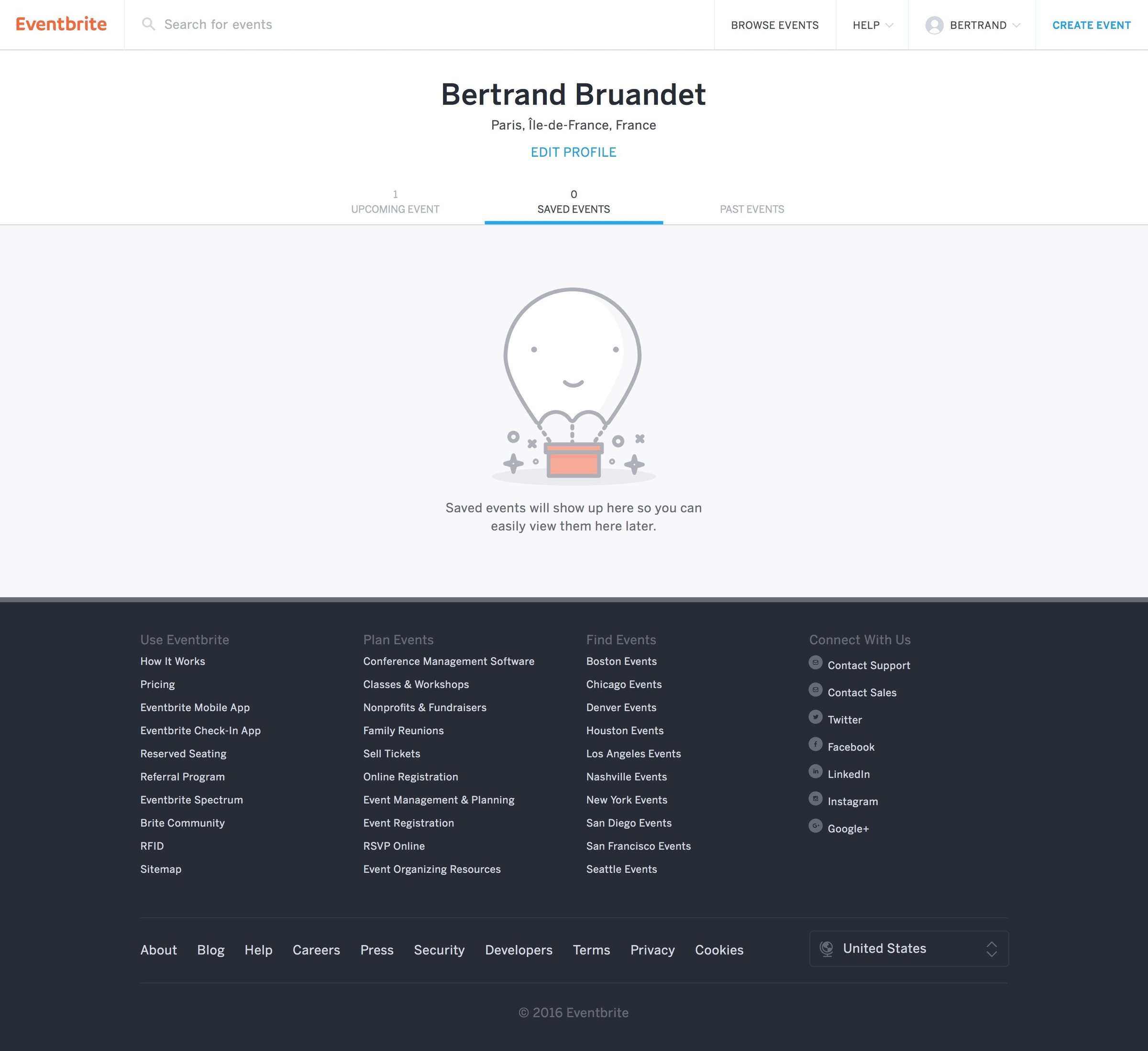 Profile from Eventbrite