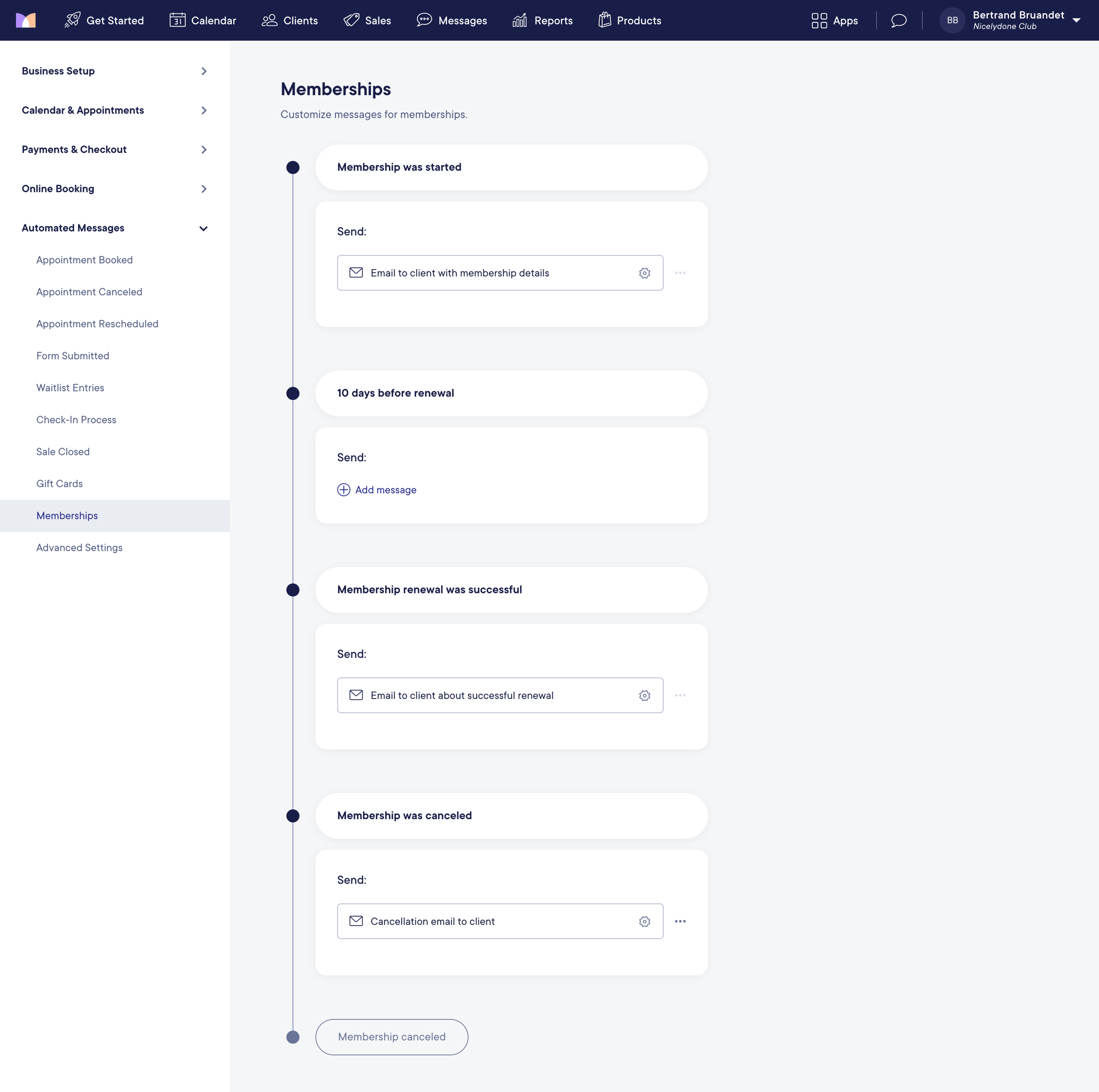 Mangomint - Mangomint App screen