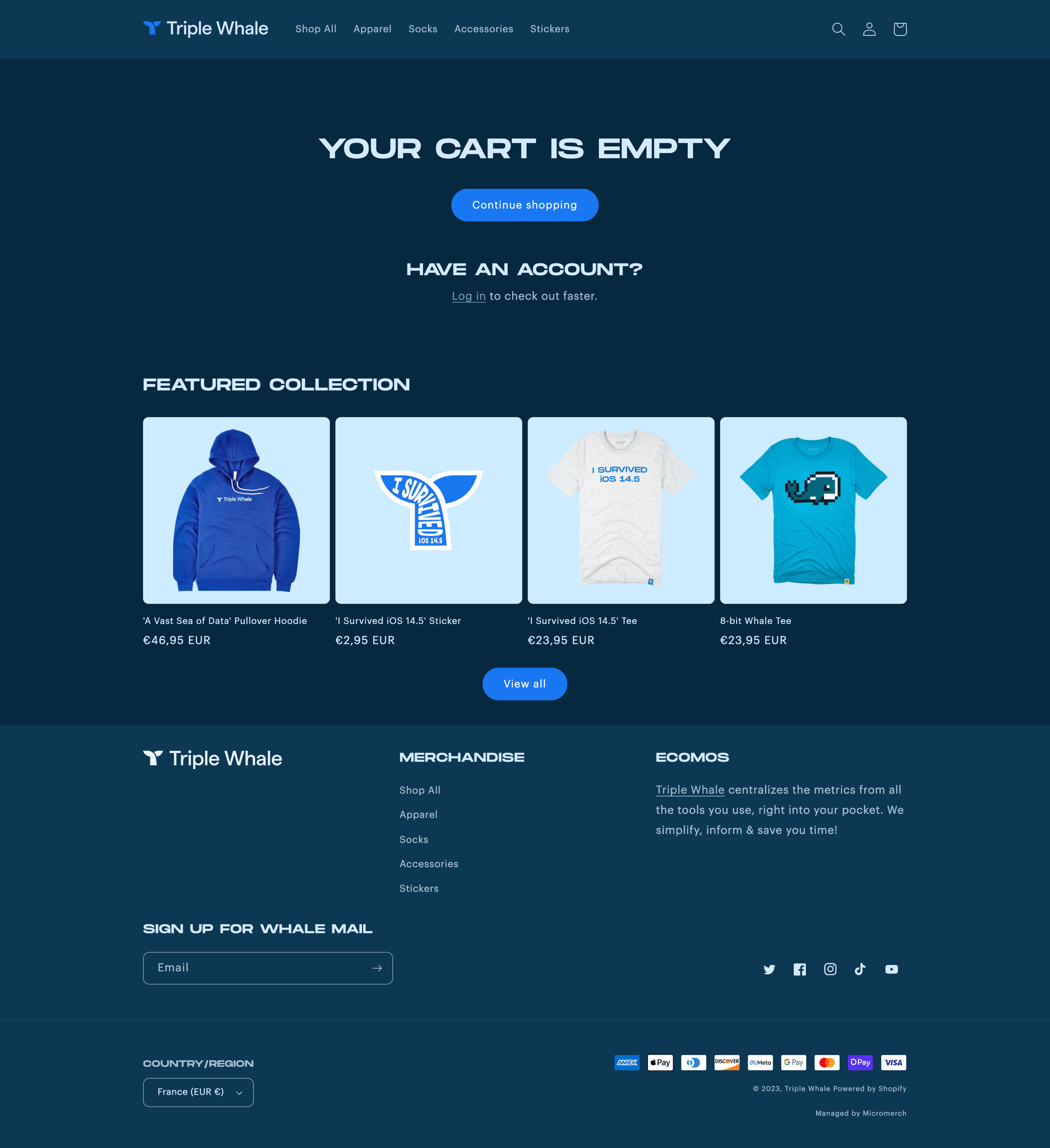 Triple Whale - Your Shopping Cart – Triple Whale screen