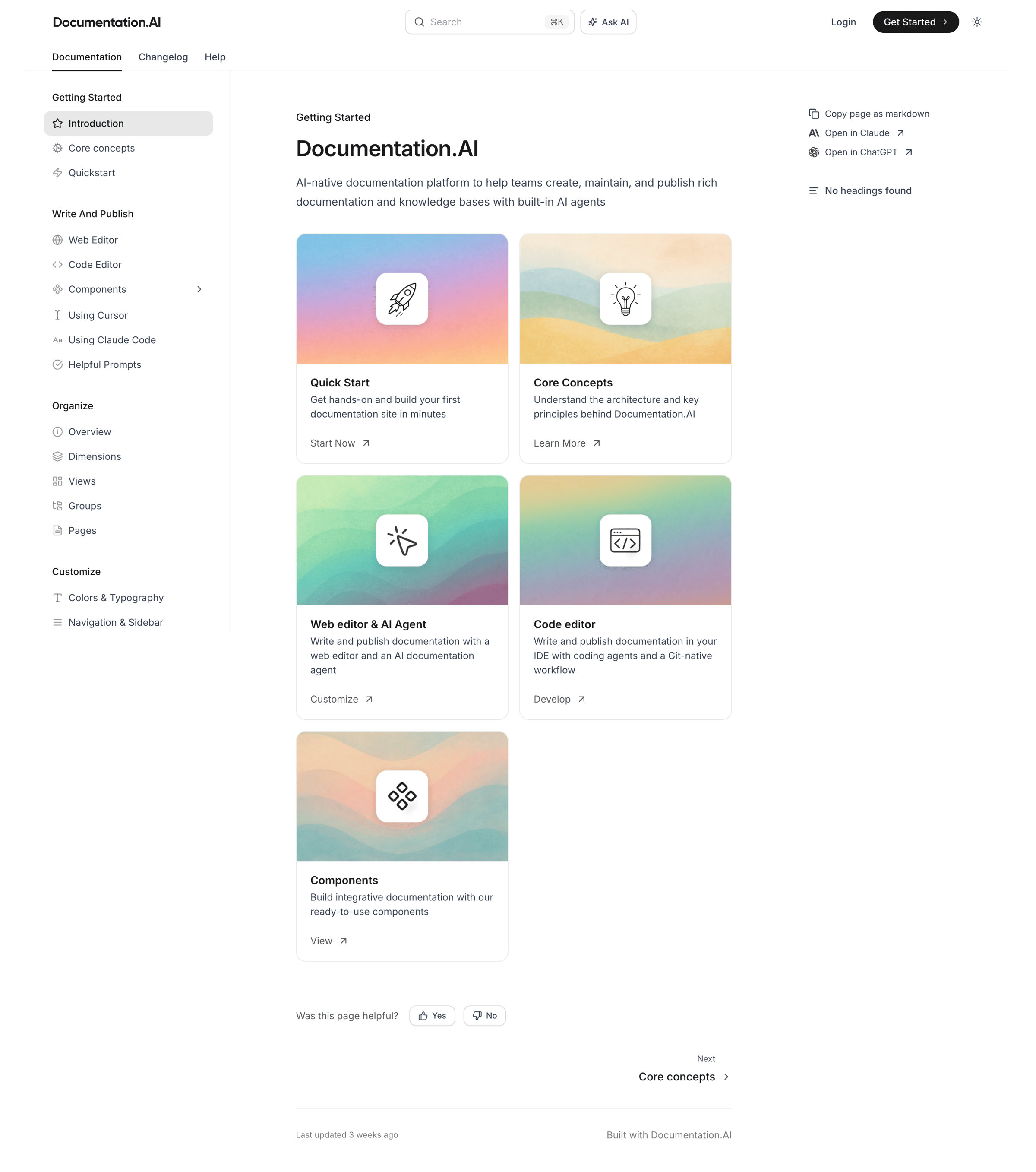 Documentation.AI - Documentation.AI - Documentation.AI screen
