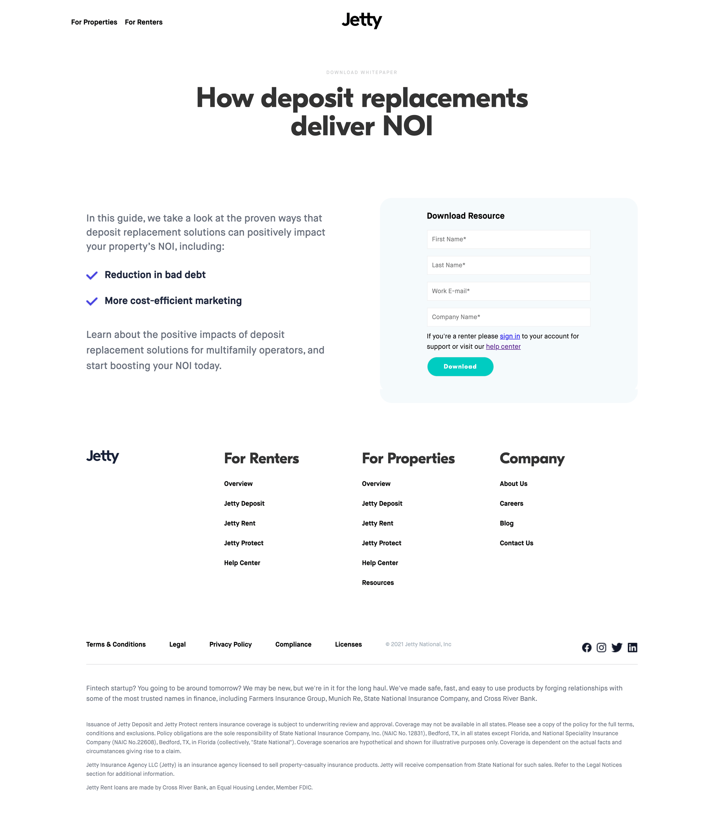 Jetty - NOI Whitepaper | Jetty screen