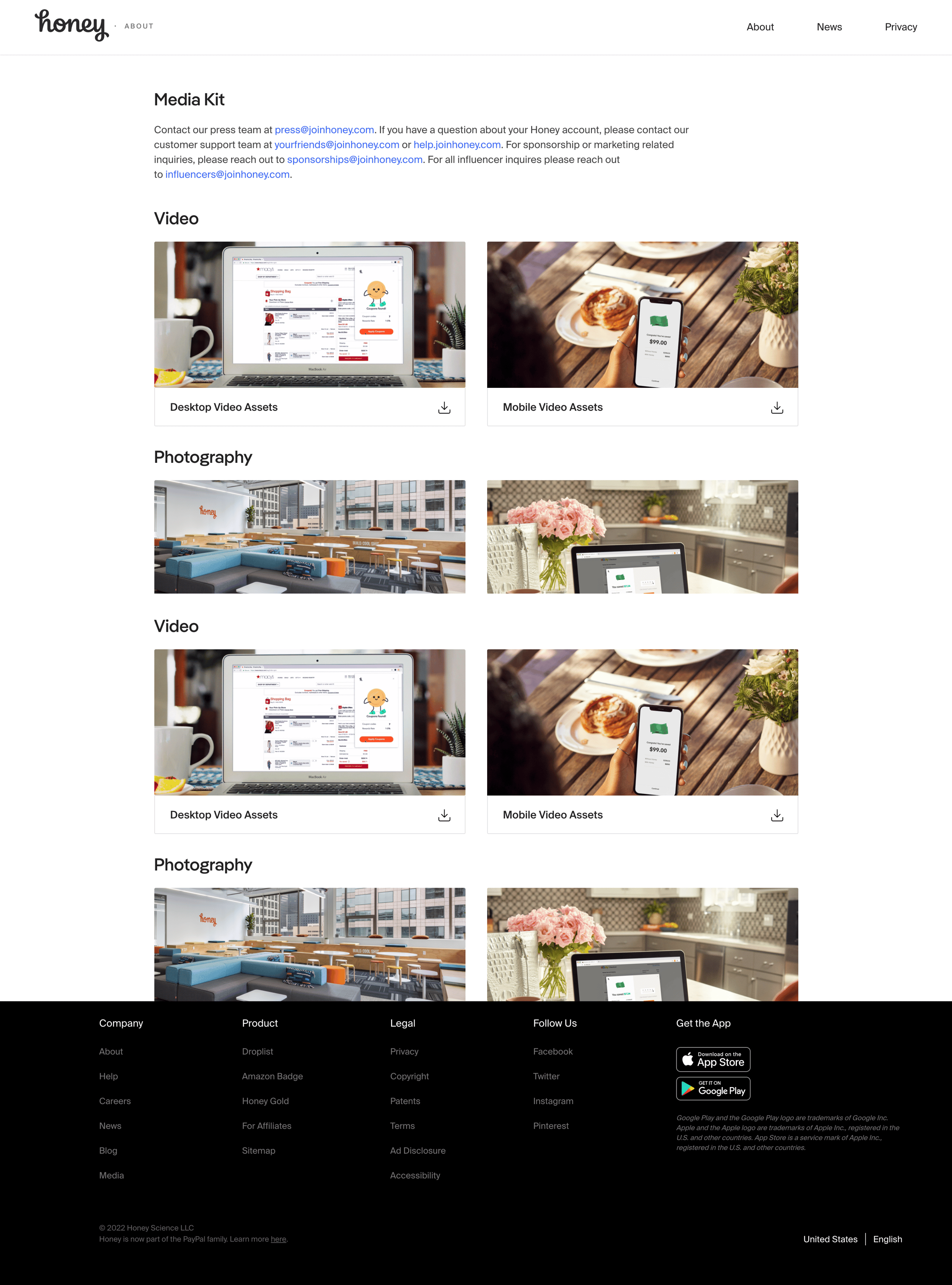 Honey - Honey News screen