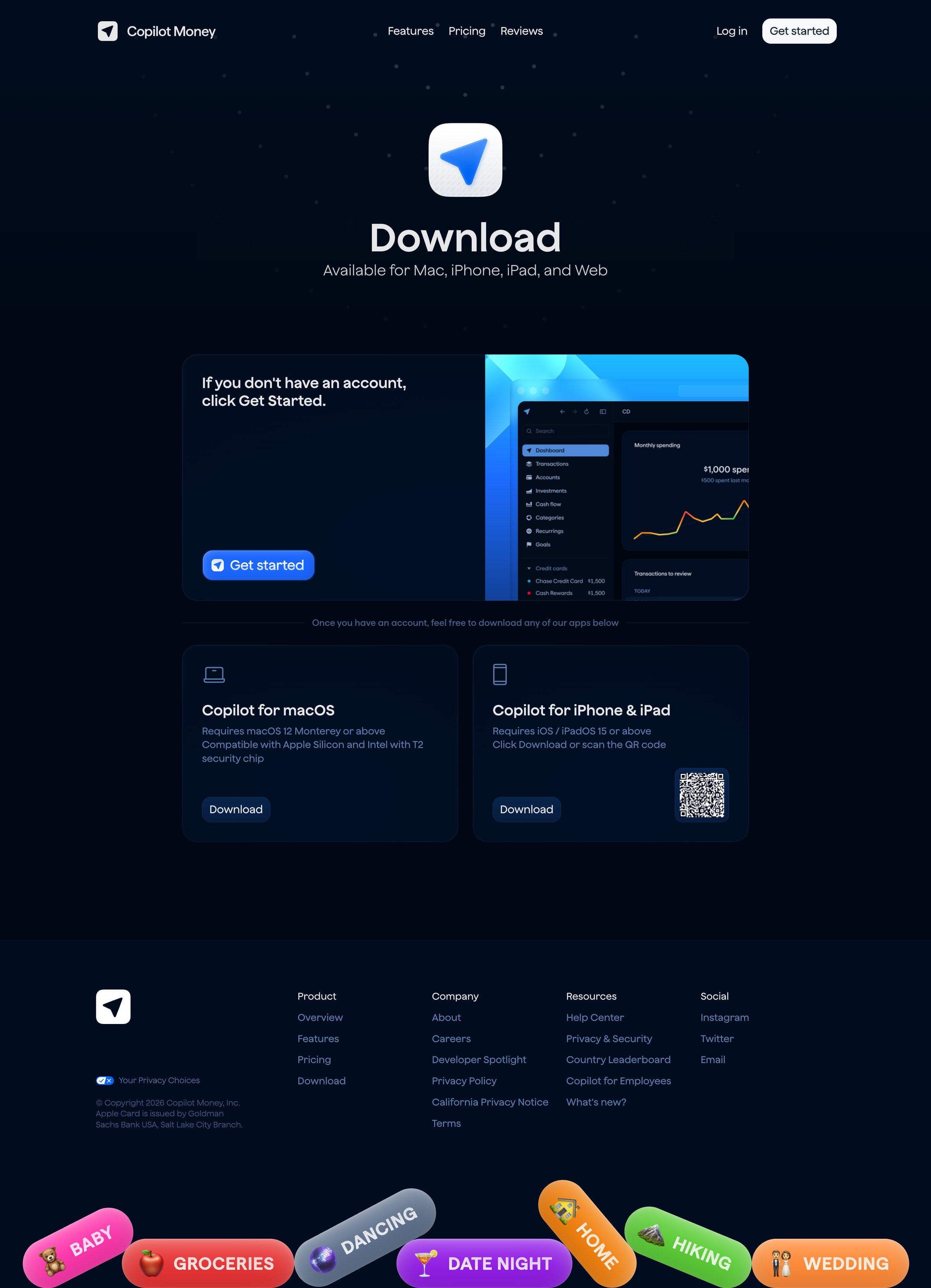 Copilot - Copilot Money screen