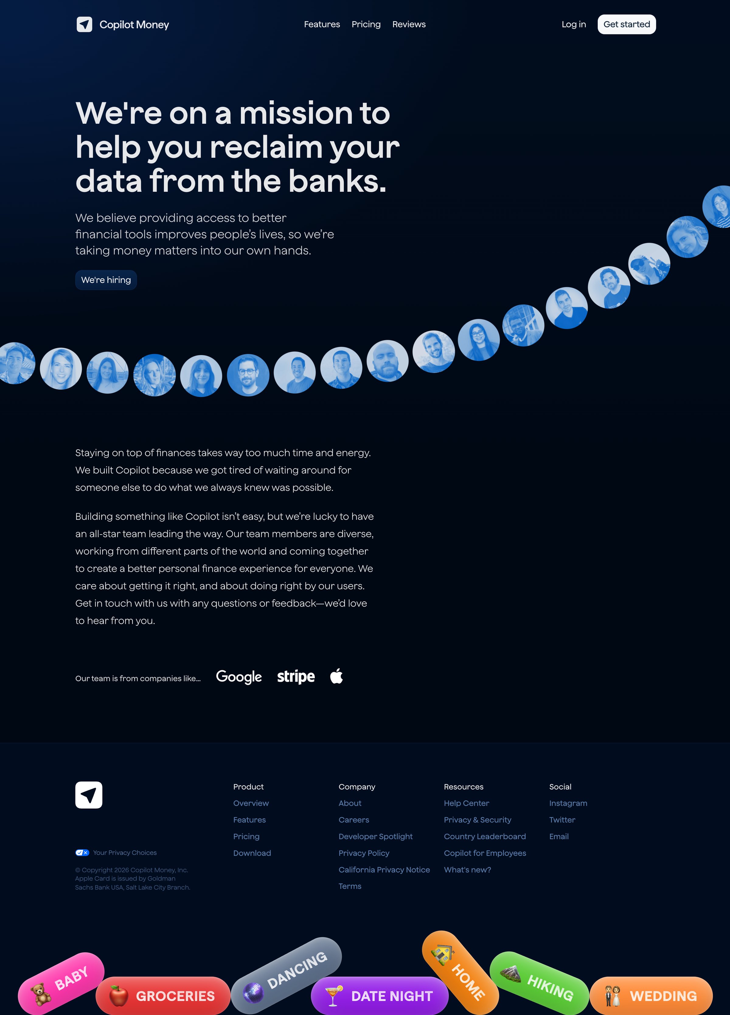 Copilot - Copilot Money screen
