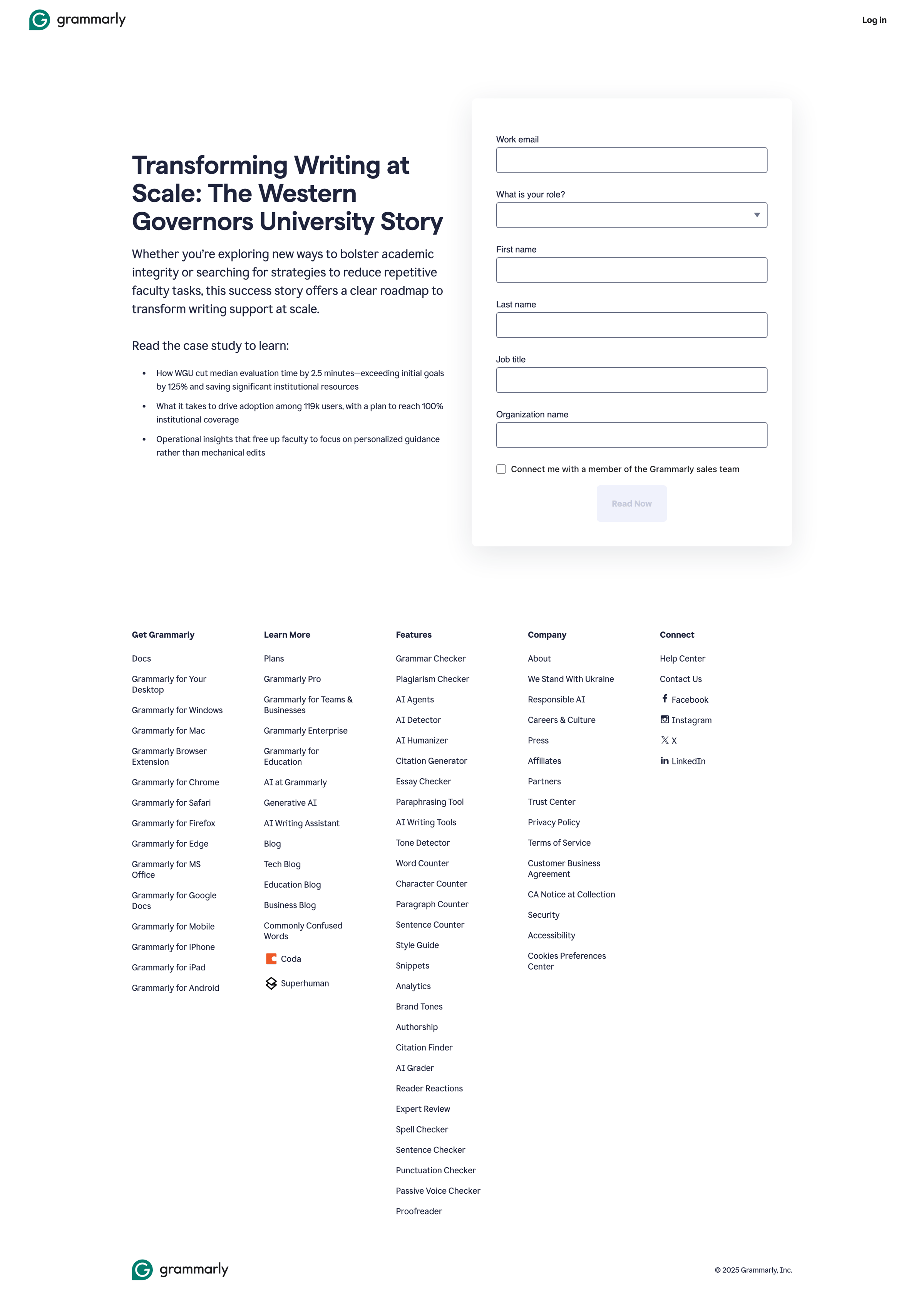 Transforming Writing at Scale The Western Governors University Story from Grammarly