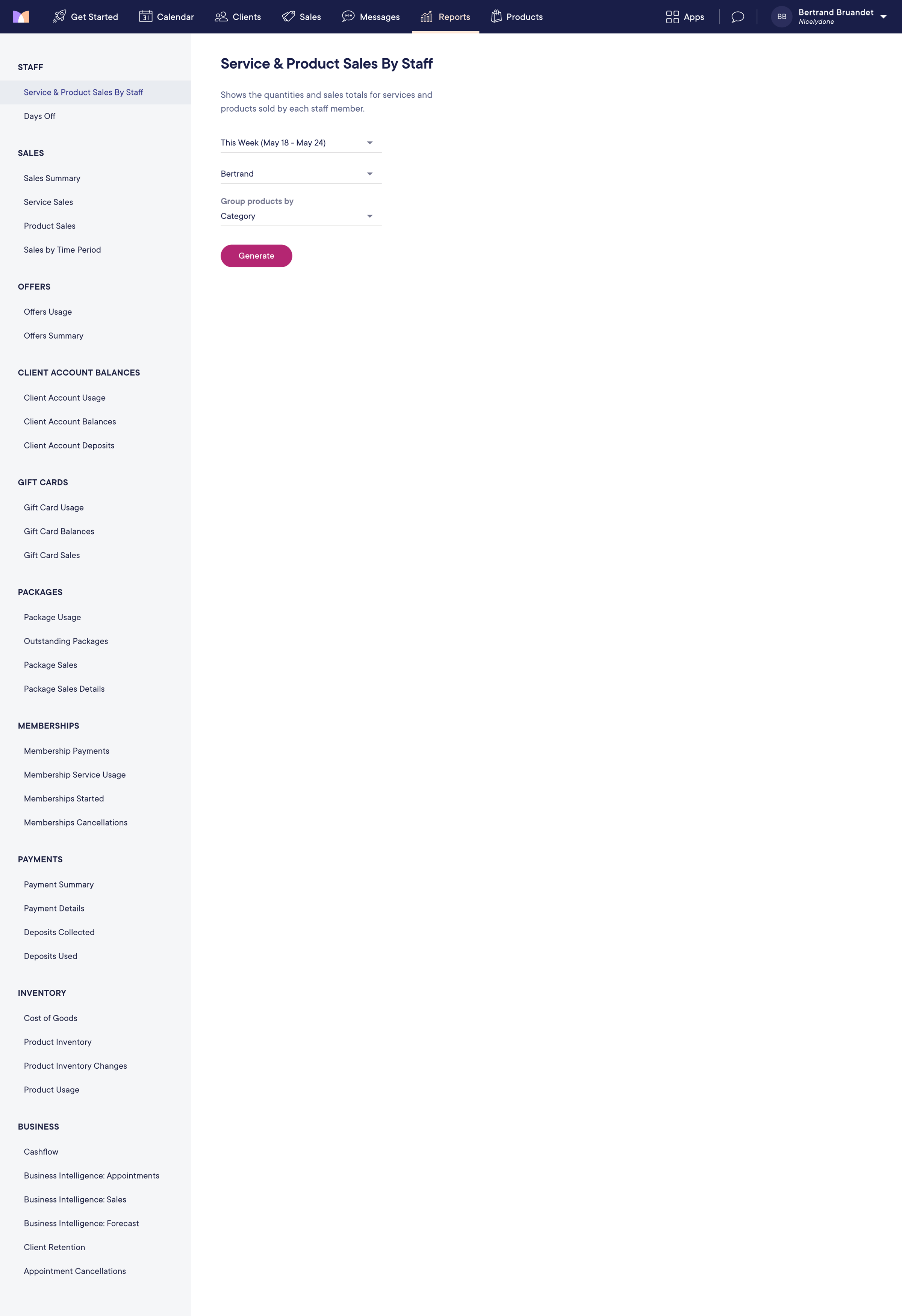 Mangomint - Mangomint App screen