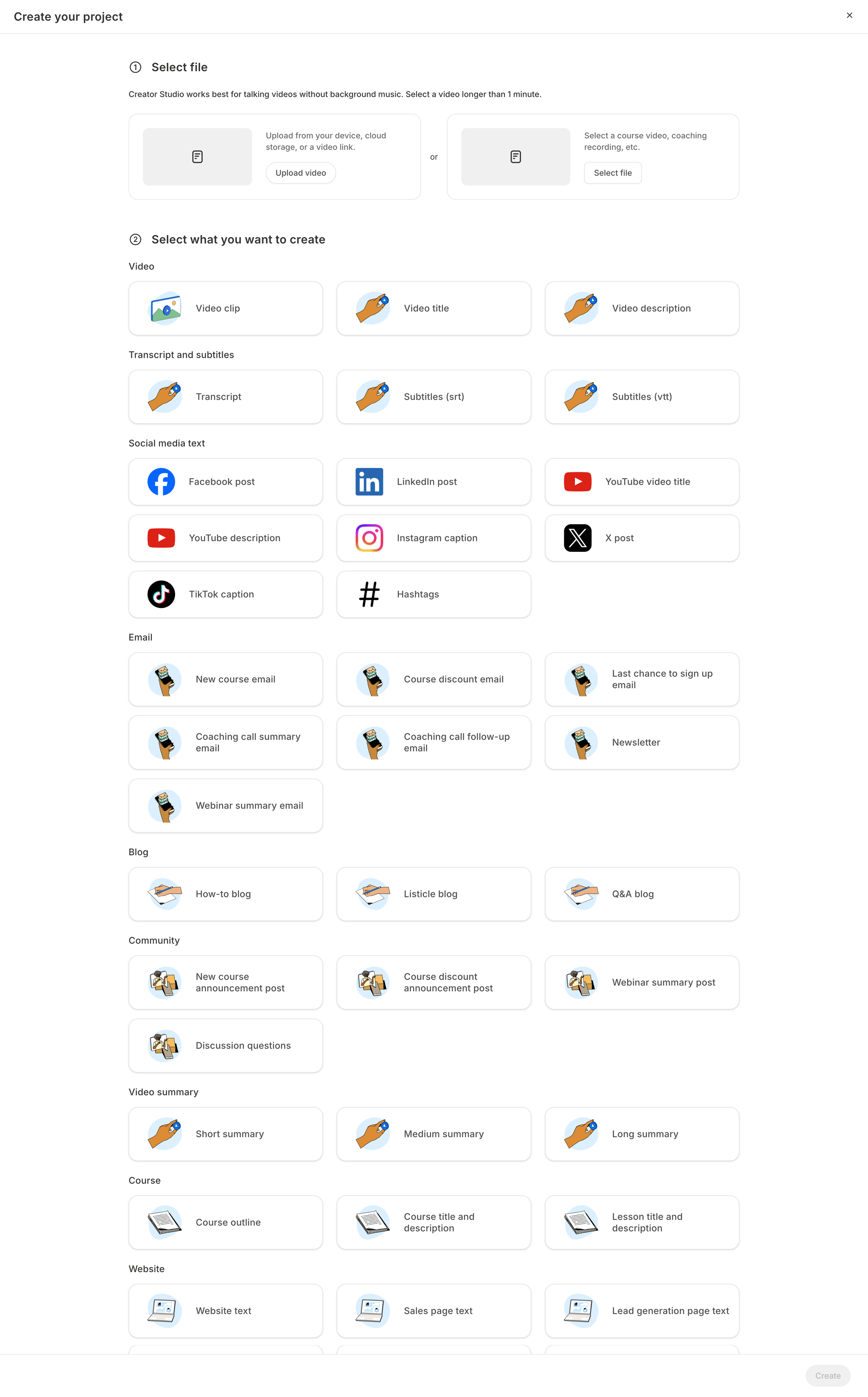 Kajabi - Kajabi - adminsites2148600208creator_studio screen