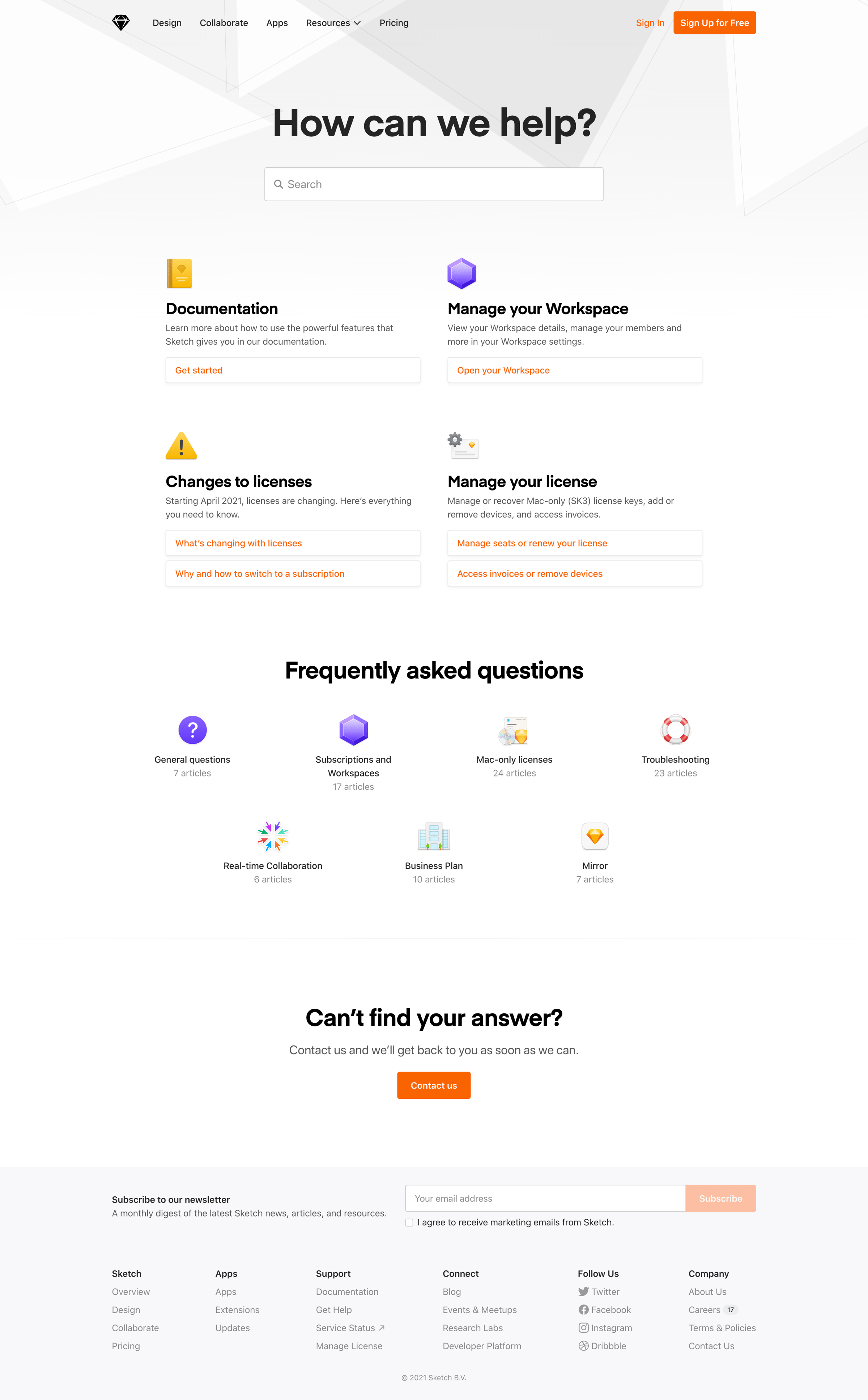 Sketch - Get Help · Sketch screen