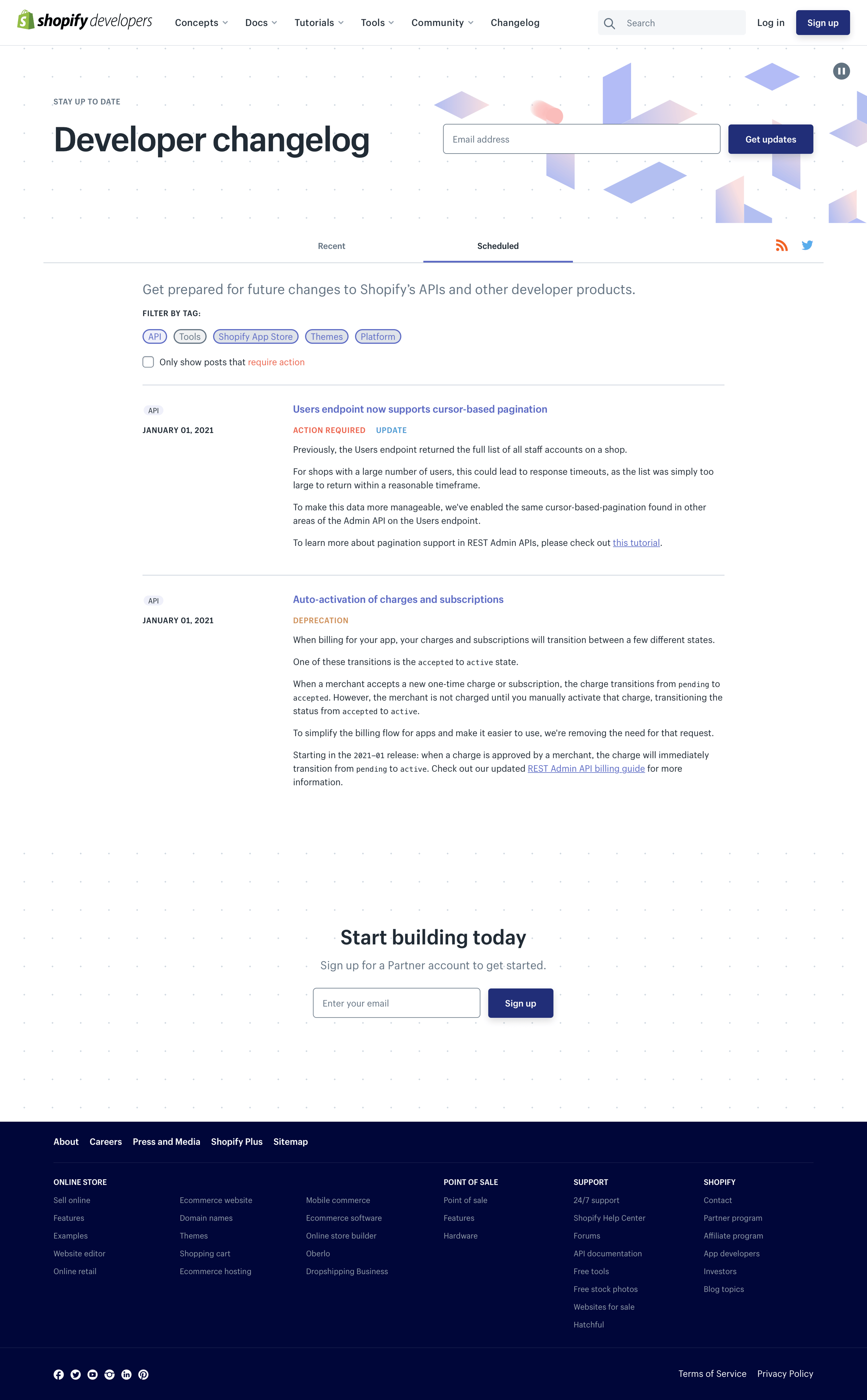 Upcoming changes to Shopify’s platform from Shopify