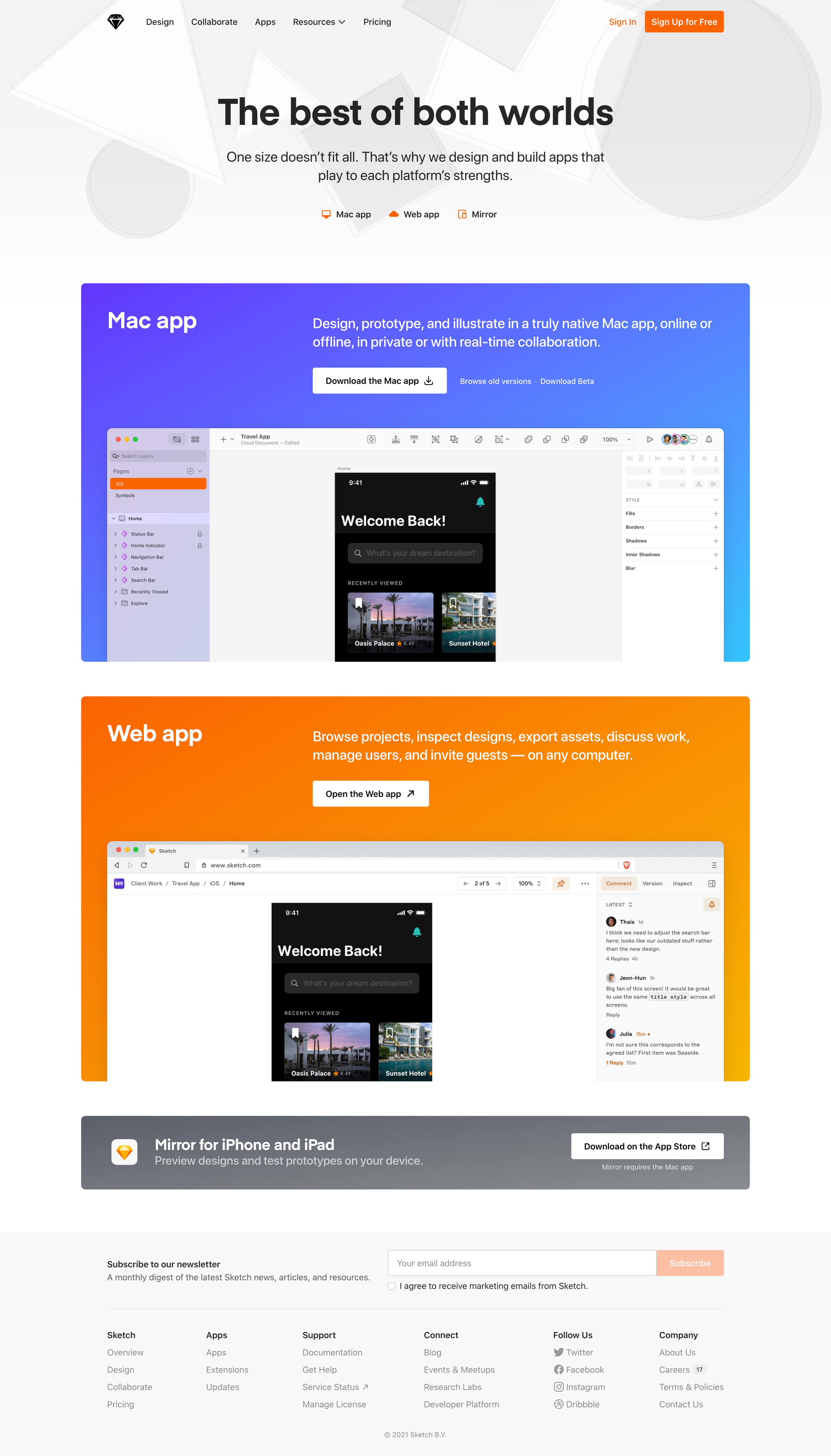 Sketch - Apps · Sketch screen