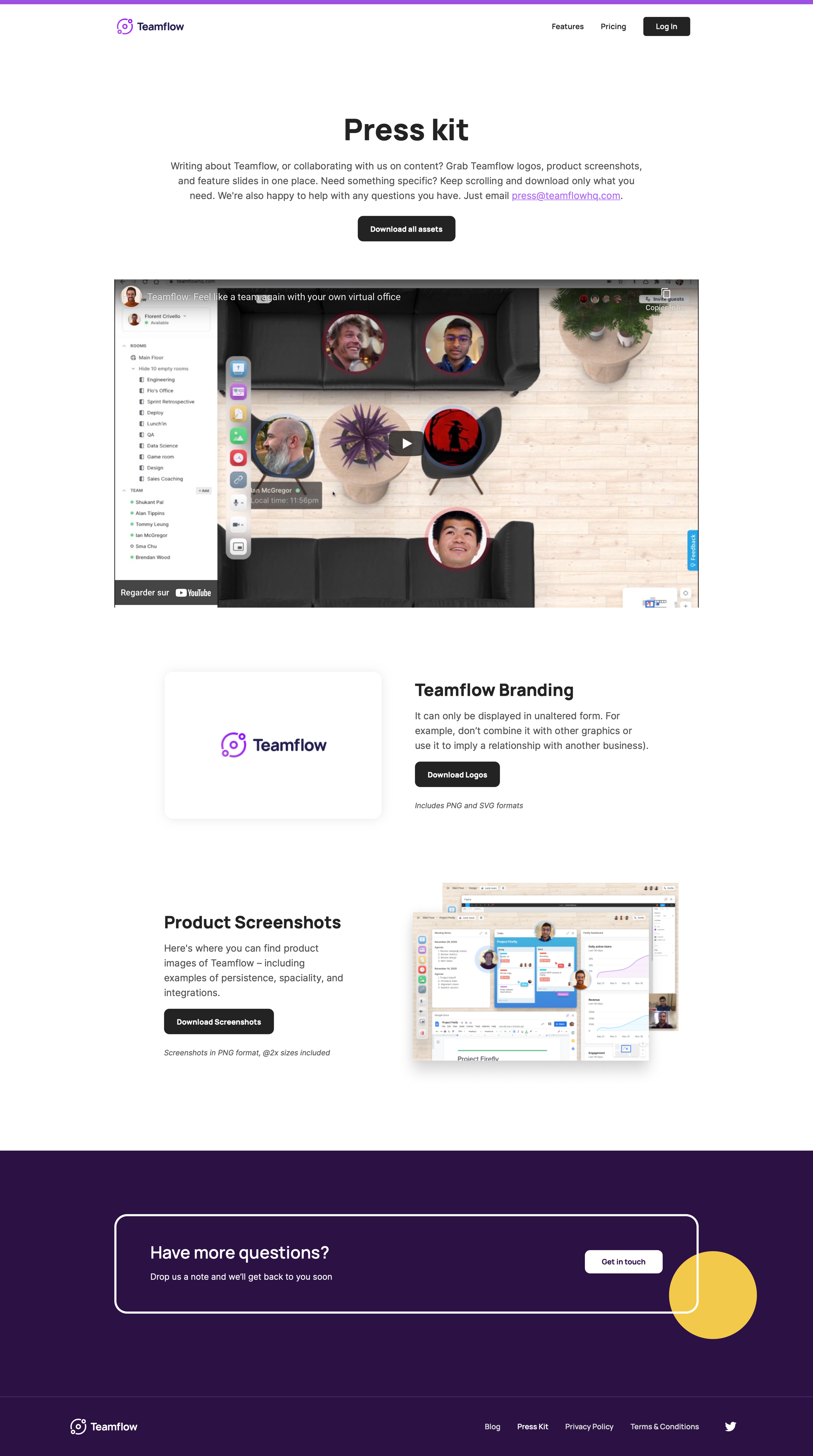 Teamflow - Press Kit | Teamflow screen