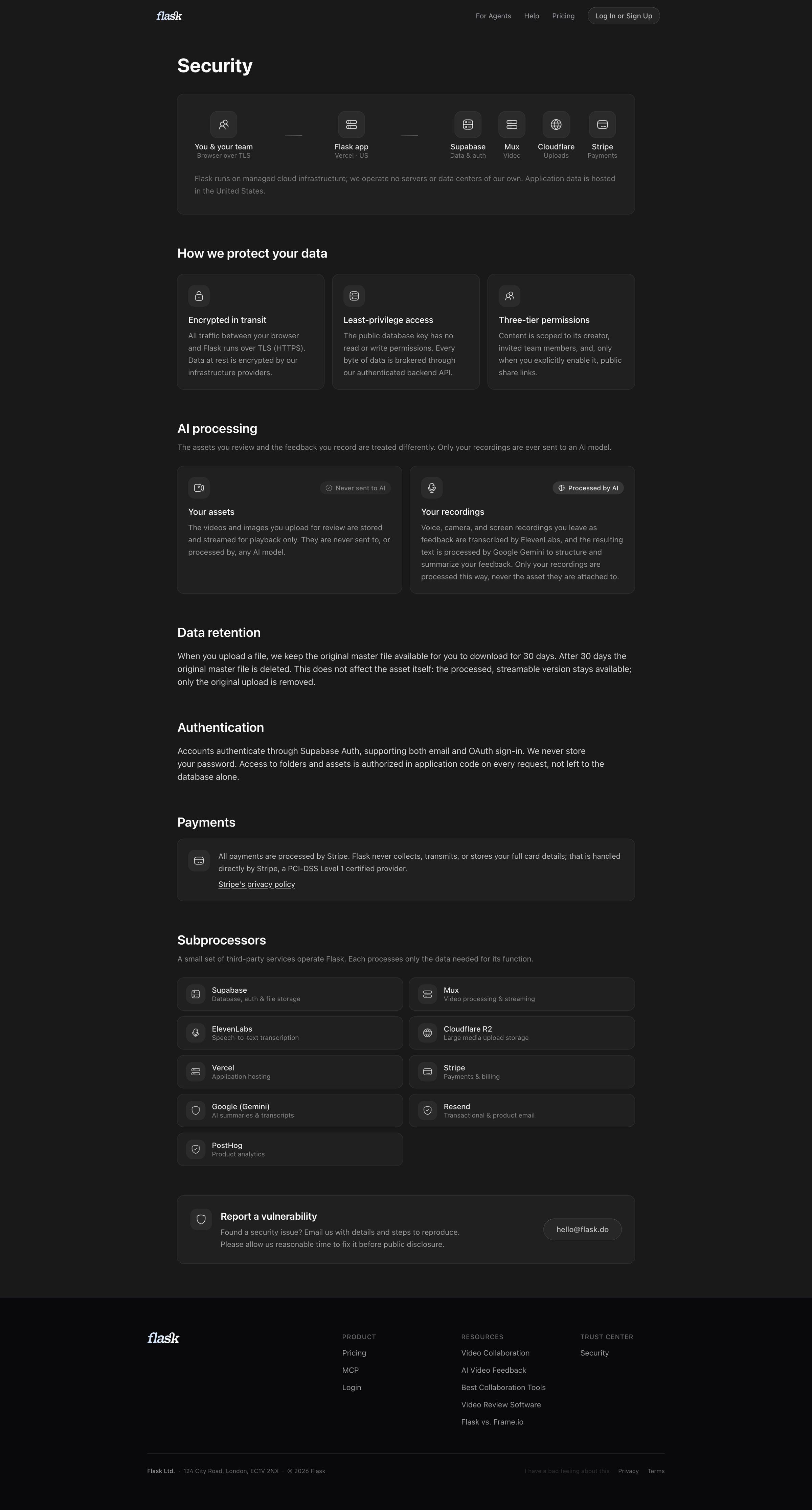 Flask - Security: How Flask Protects Your Data screen