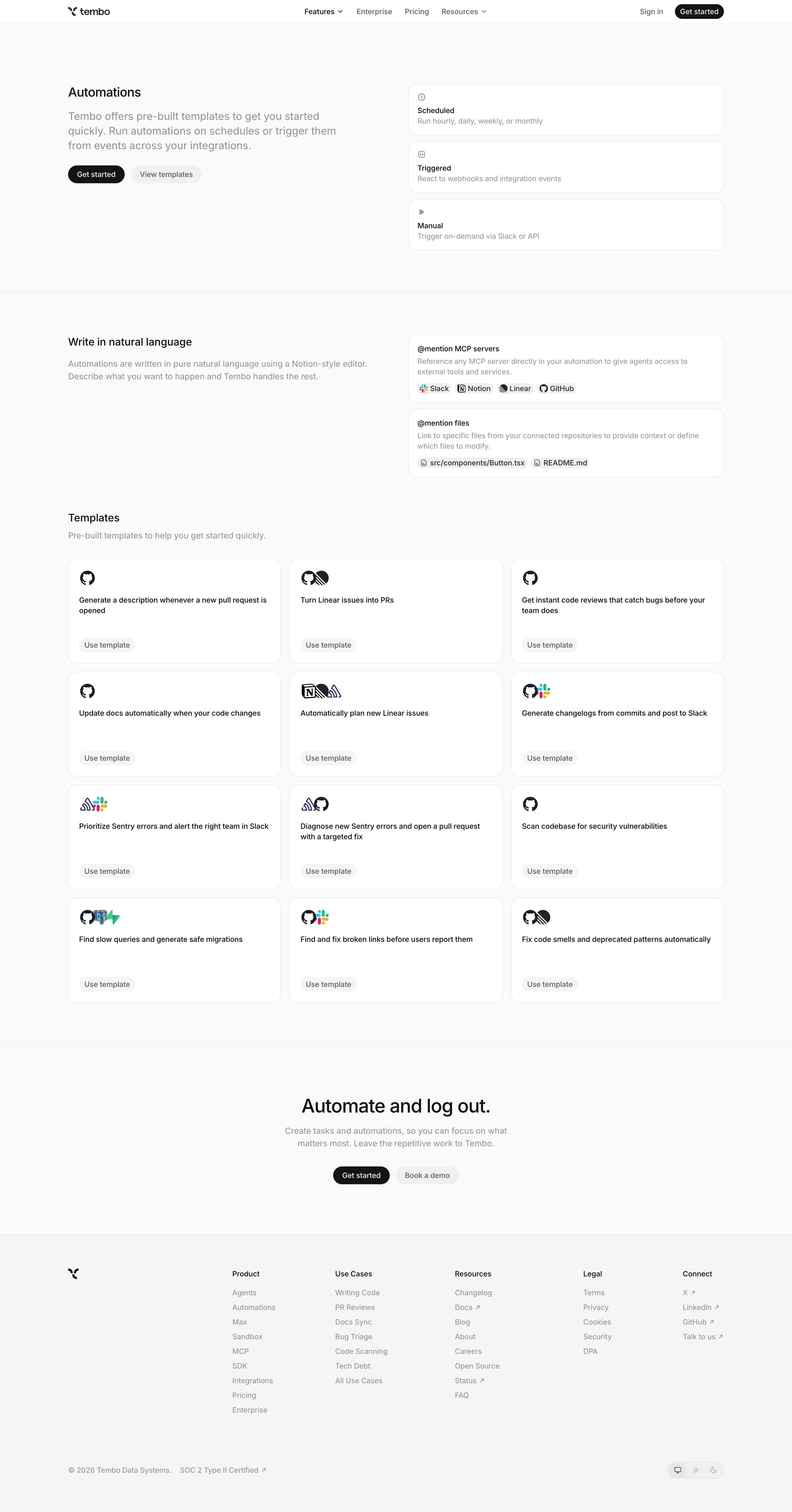 Automations – Tembo from Tembo