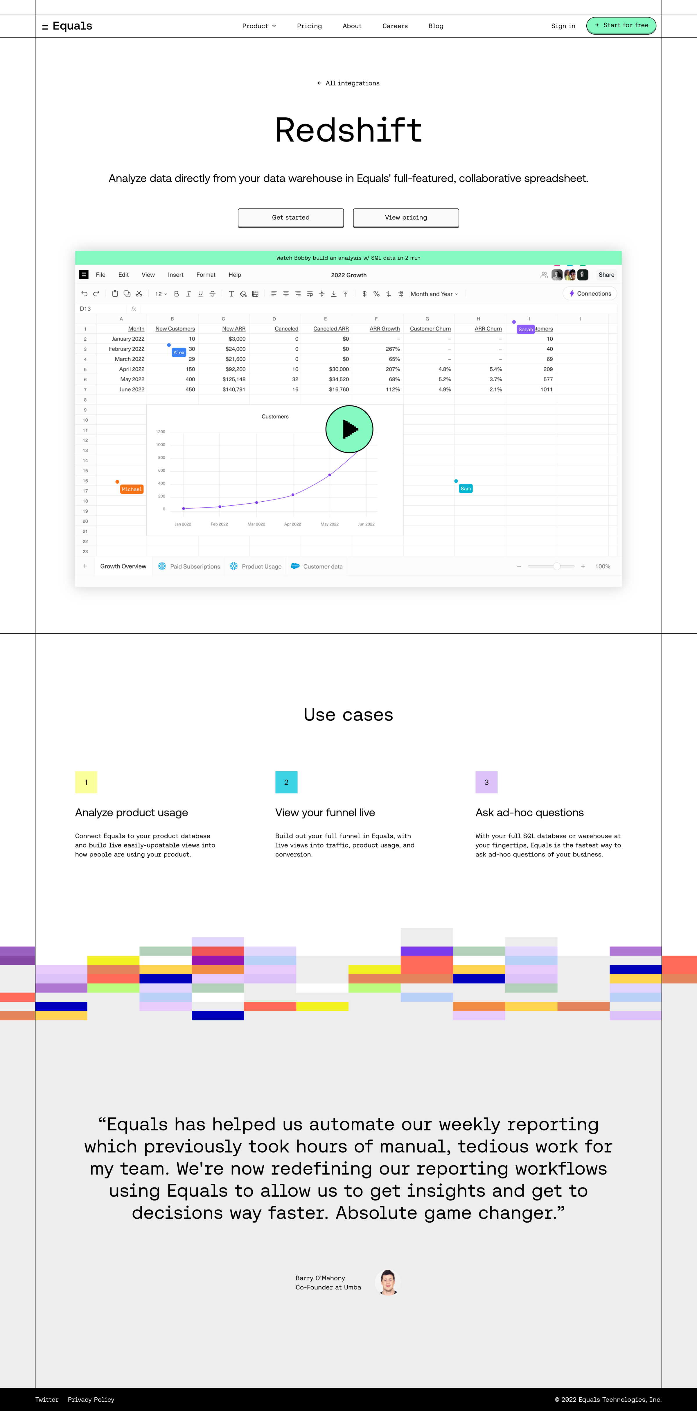 Equals - Equals | Redshift screen