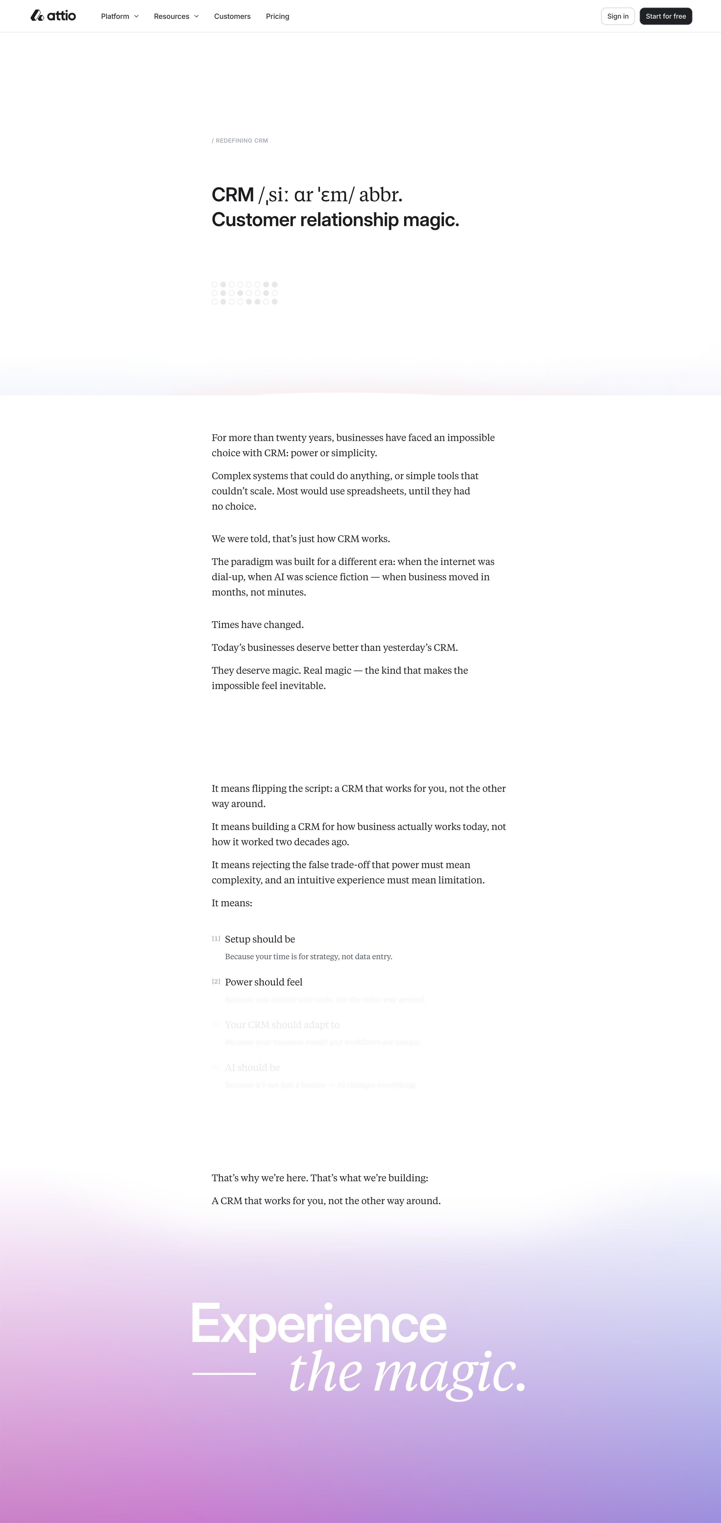 Attio - Redefining CRM Attio.png screen