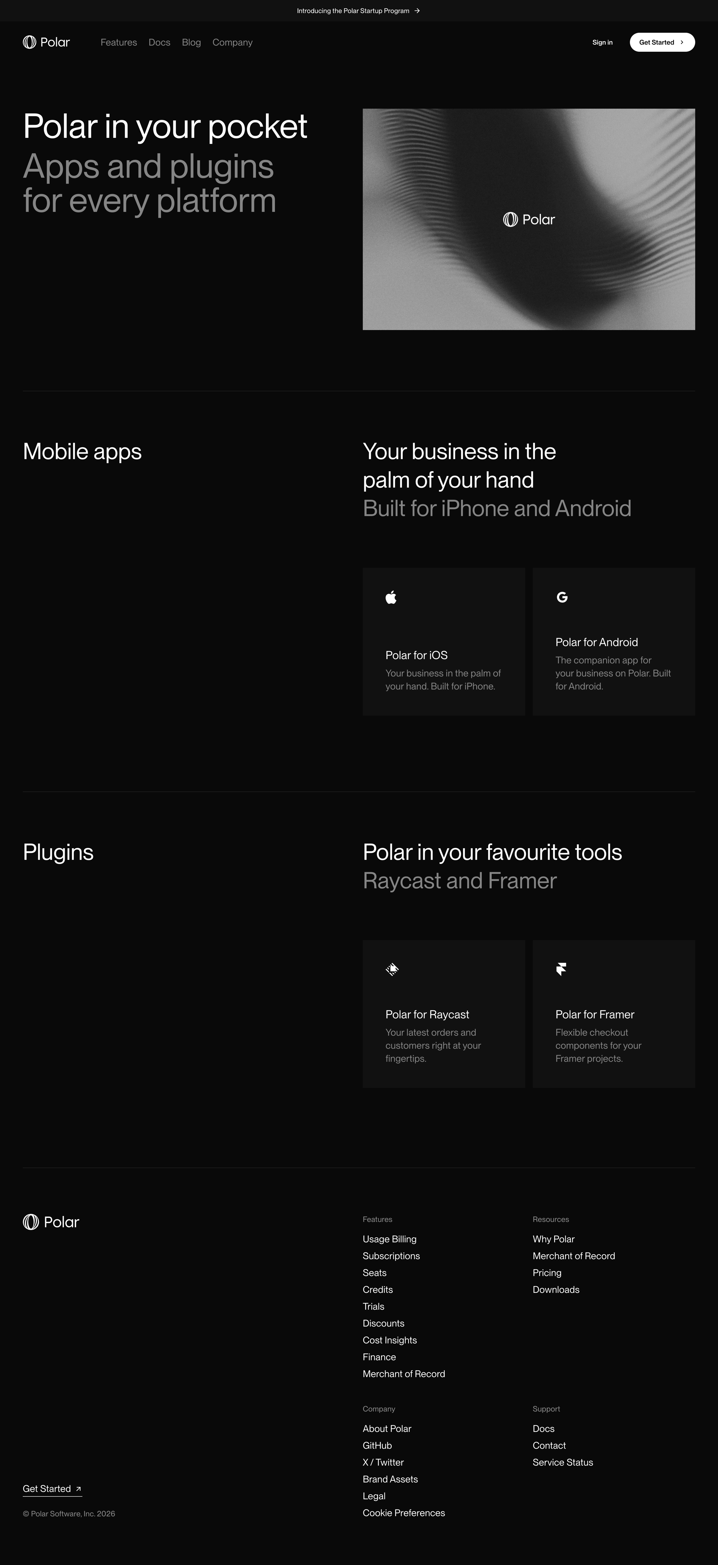 Polar - Downloads | Polar screen