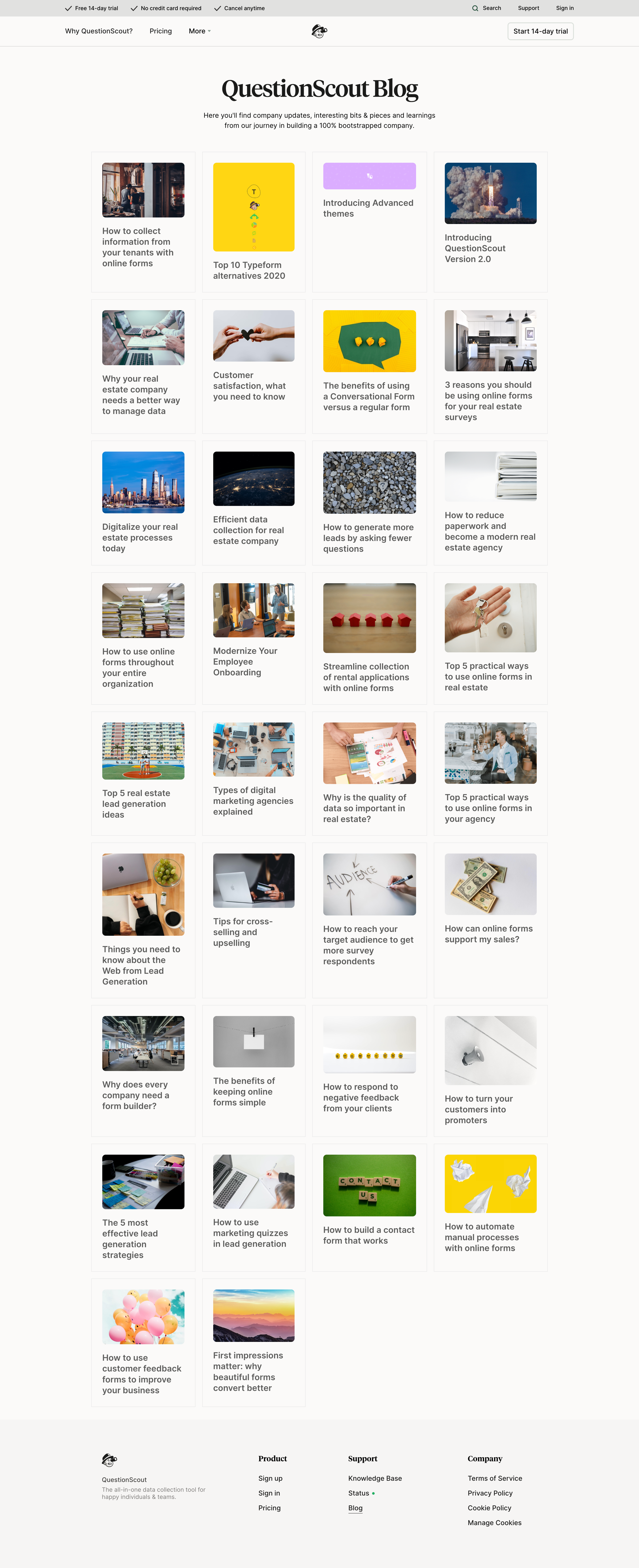 QuestionScout - Updates, interesting bits and pieces and more | QuestionScout screen