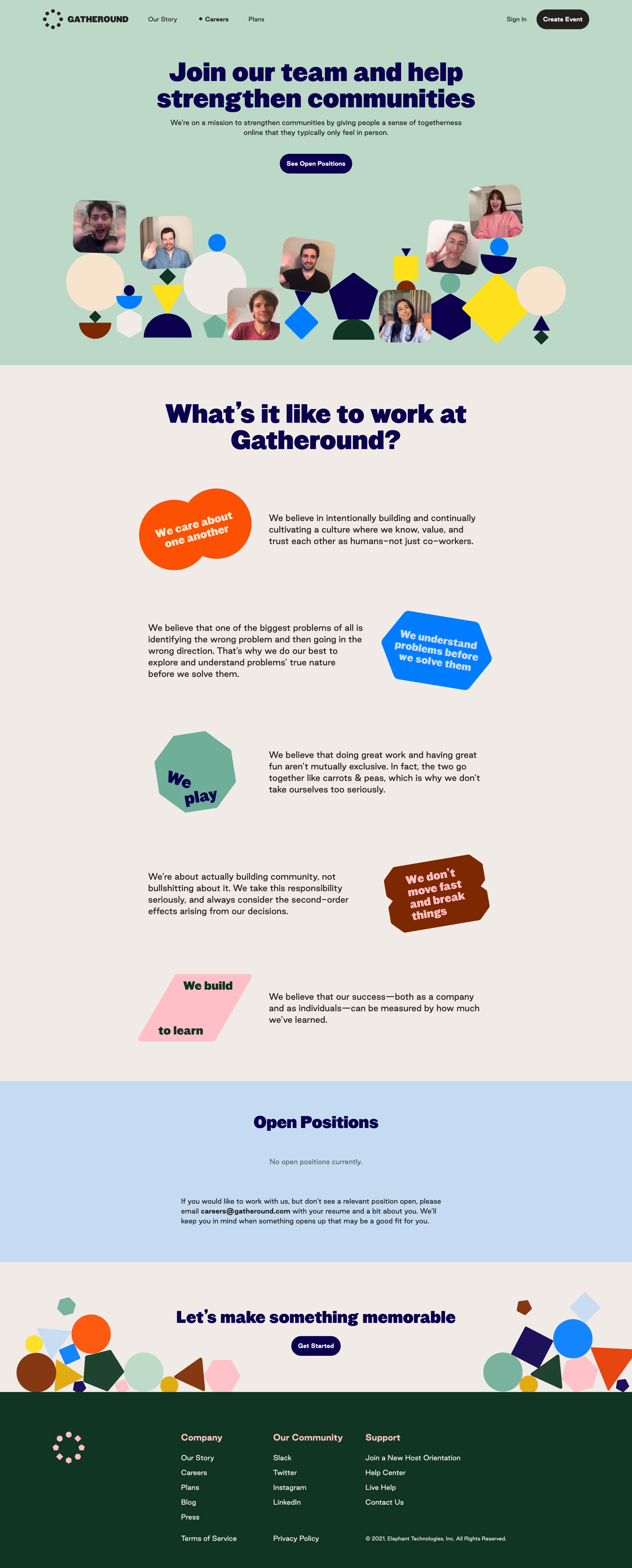 Gatheround - Gatheround — A better way to bring your people together screen