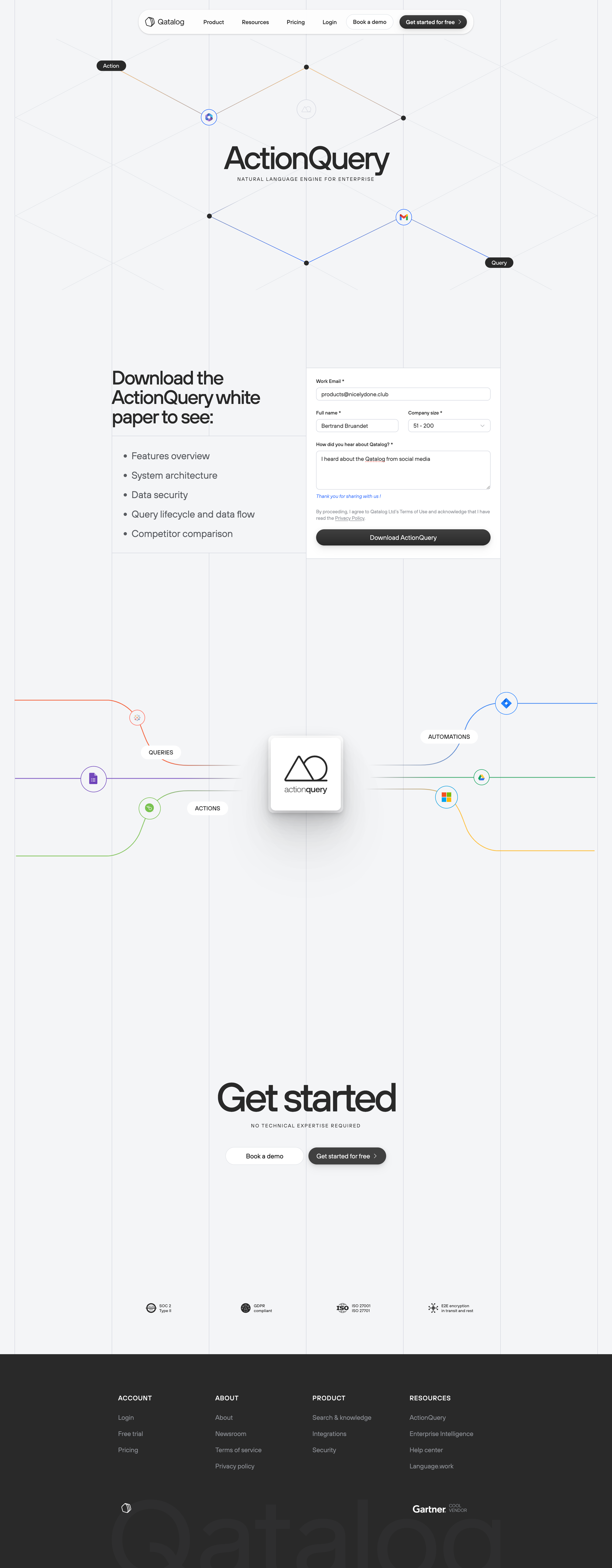 Qatalog - Qatalog | ActionQuery Whitepaper screen