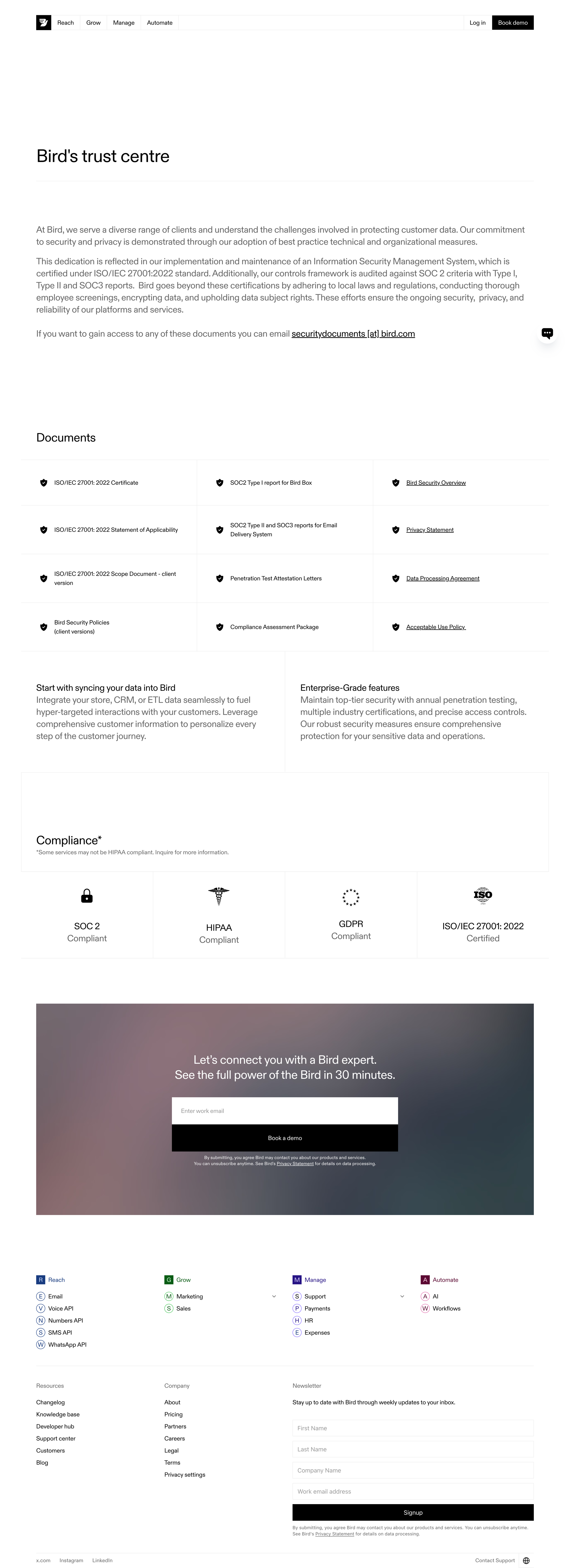 Bird - Enterprise CRM Solutions for Marketing, Sales & Payments Bird screen