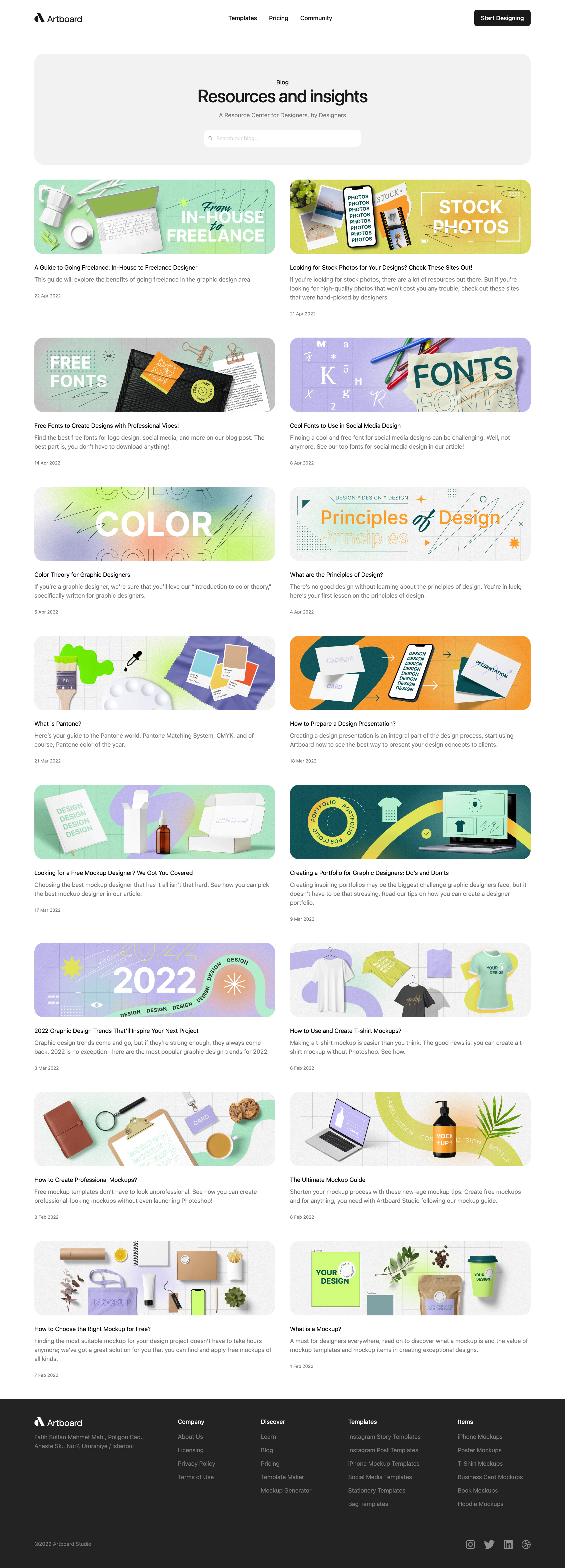 Artboard Studio - Blog - Artboard Studio screen