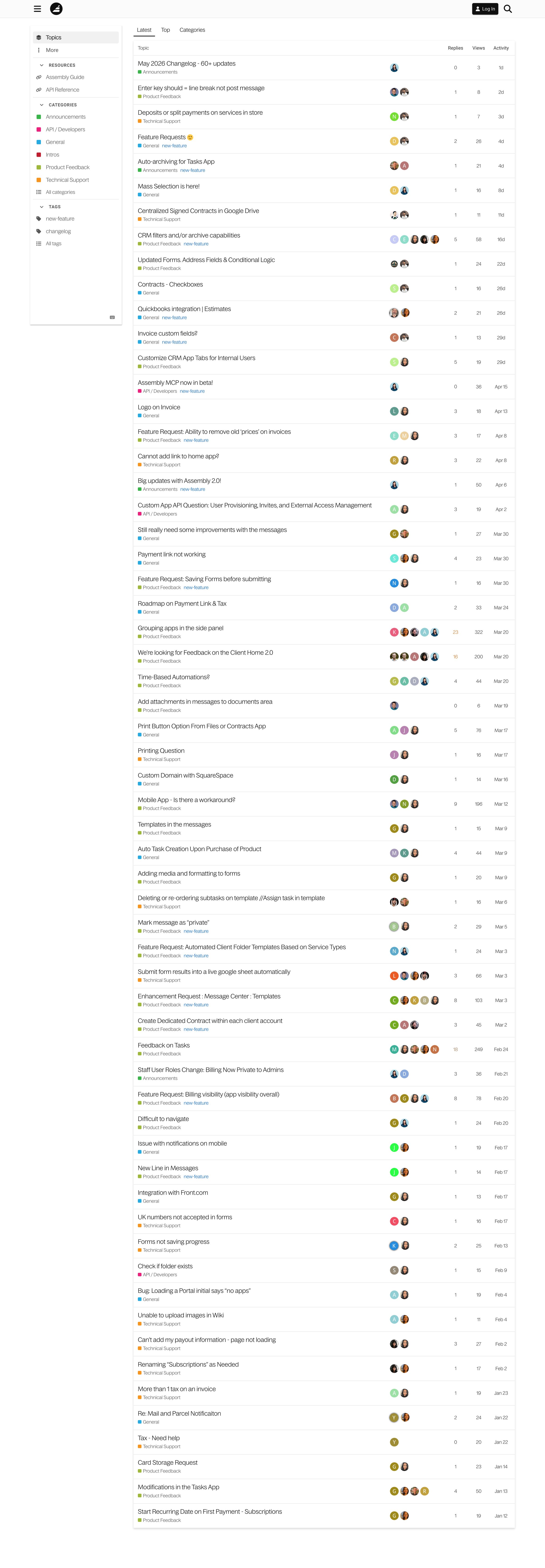 Assembly AI App Builder - Assembly Community screen