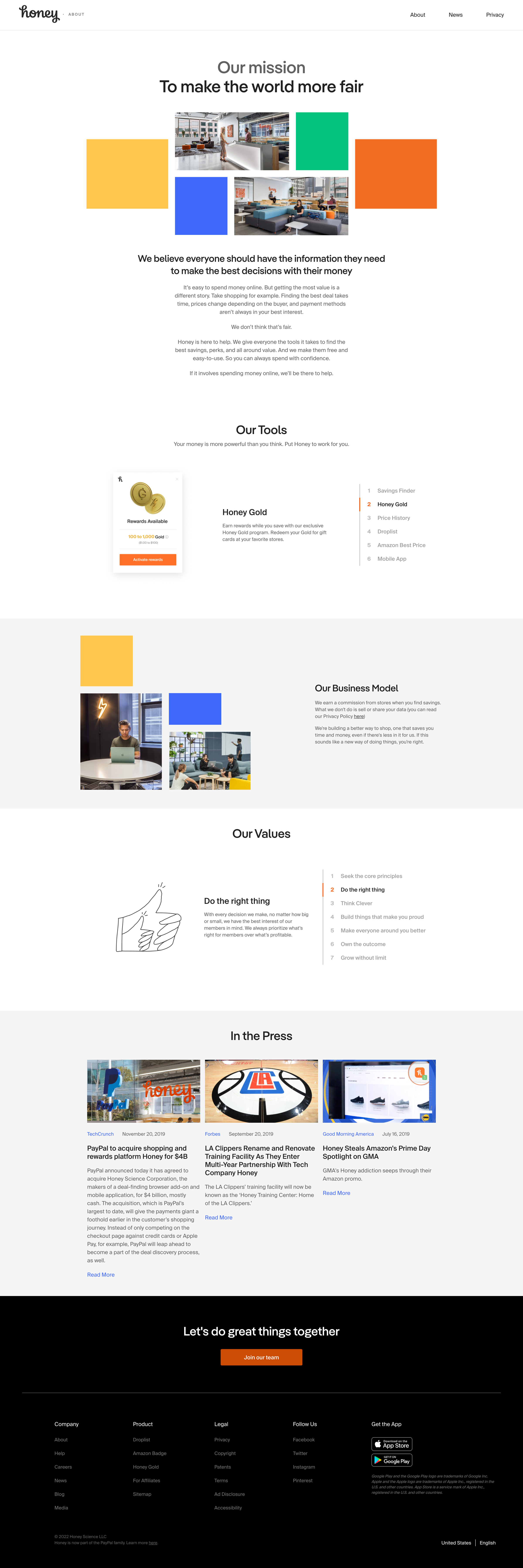 Honey - Honey News screen