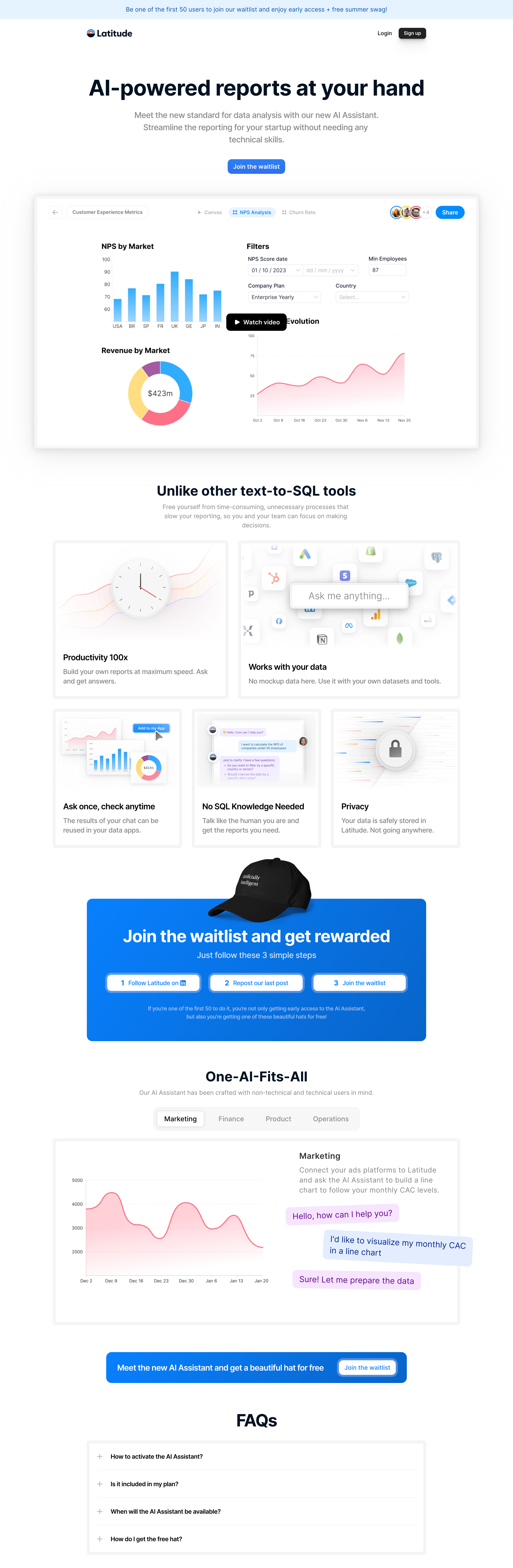 Latitude - Latitude AI Assistant screen