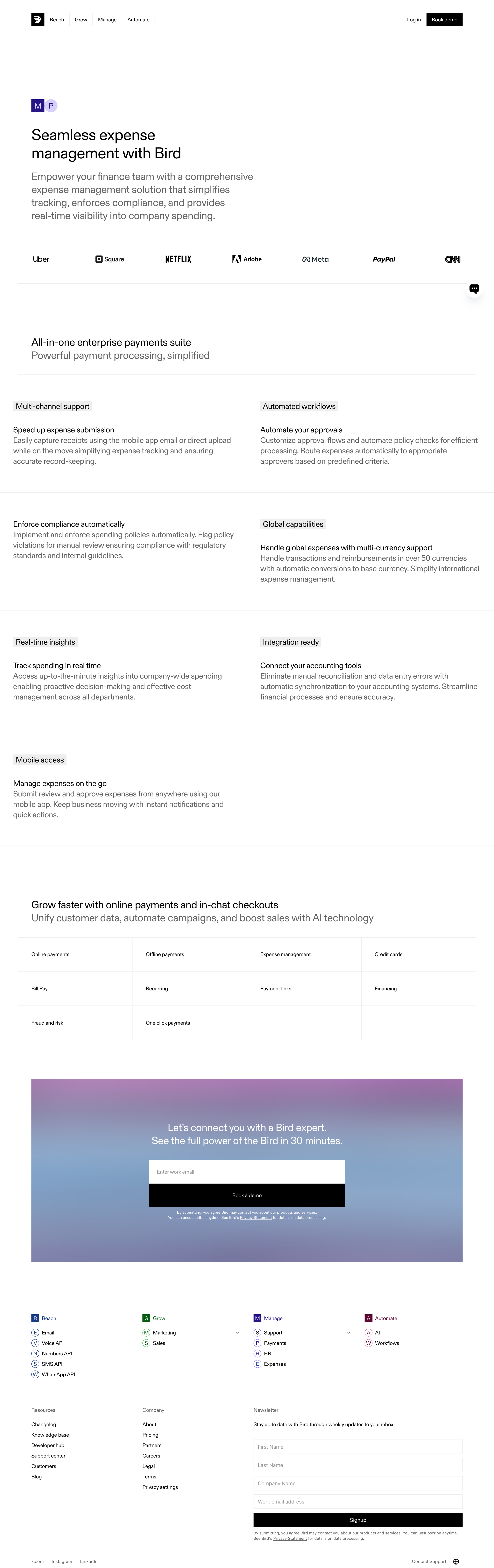 Bird - Bird Expense Management - Streamline Business Spending & Compliance screen