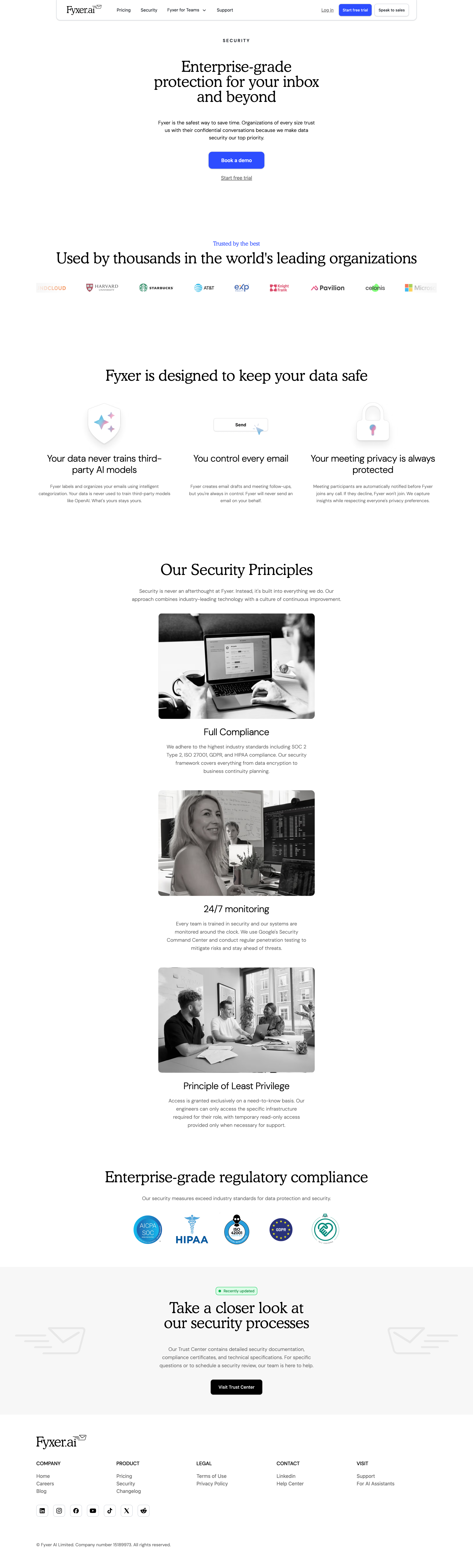 Fyxer - Fyxer AI Security screen