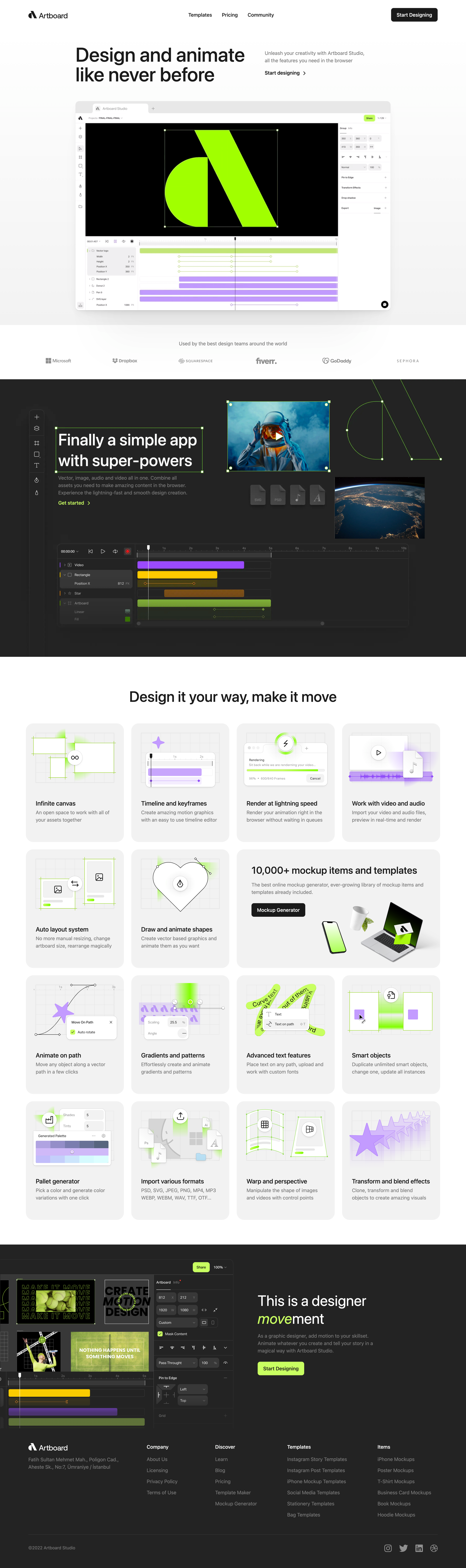 Artboard Studio - Artboard Studio Design and Animate Like Never Before screen