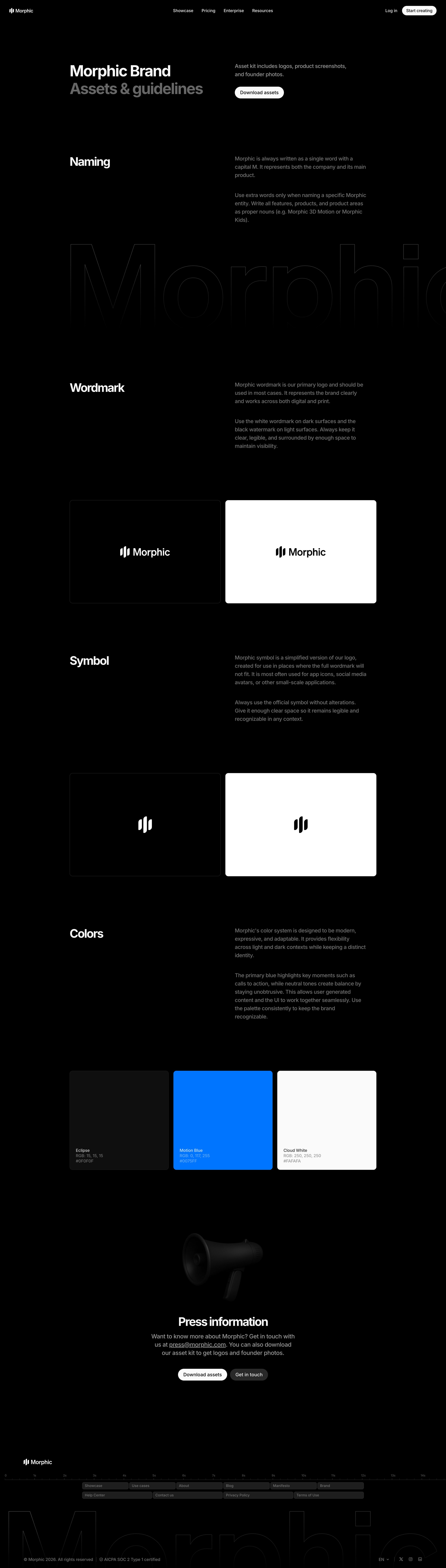 Morphic - Brand – Morphic screen