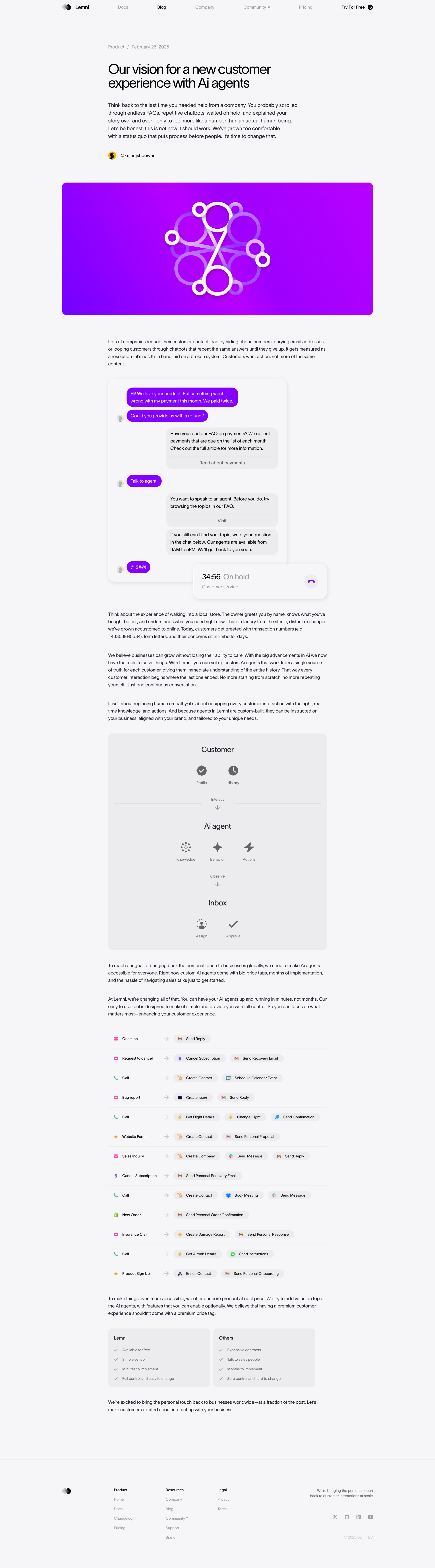 Lemni - Lemni · Blog › Our vision for a new customer experience screen