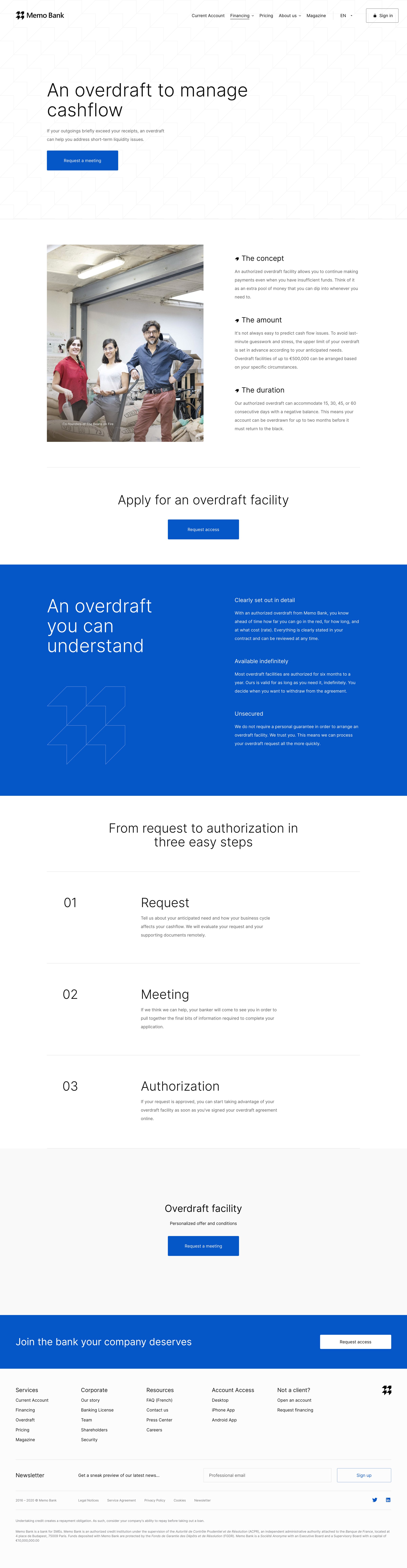 Features from Memo Bank