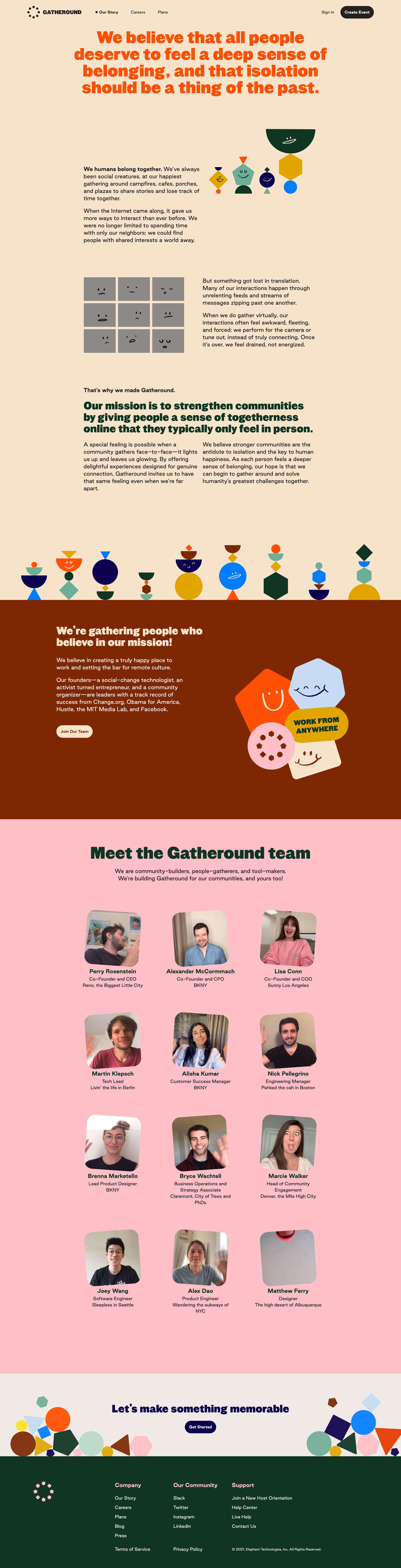 Gatheround - Gatheround — A better way to bring your people together screen