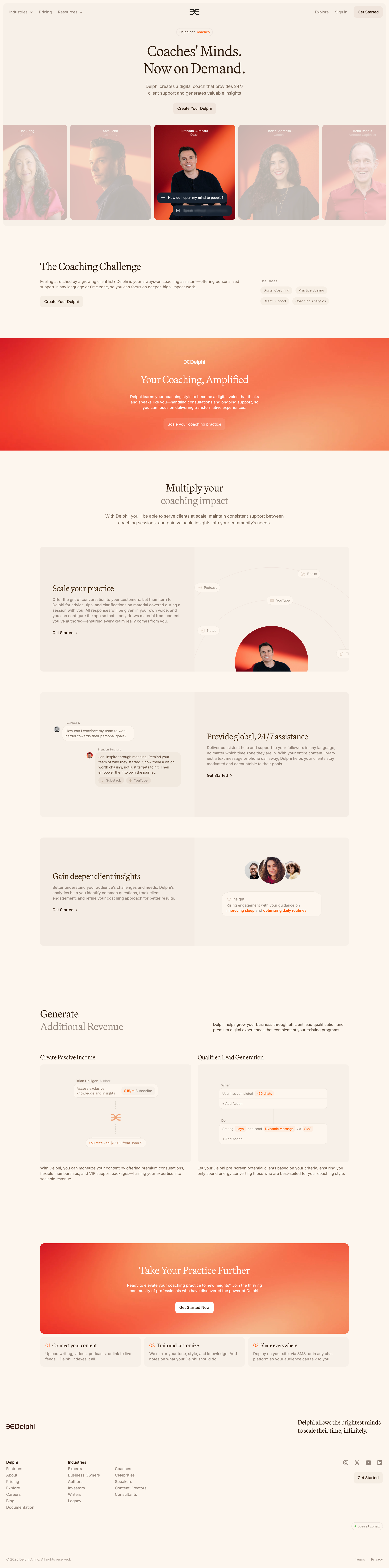 Delphi - Delphi for Coaches | Be Present, Even When You’re Not screen