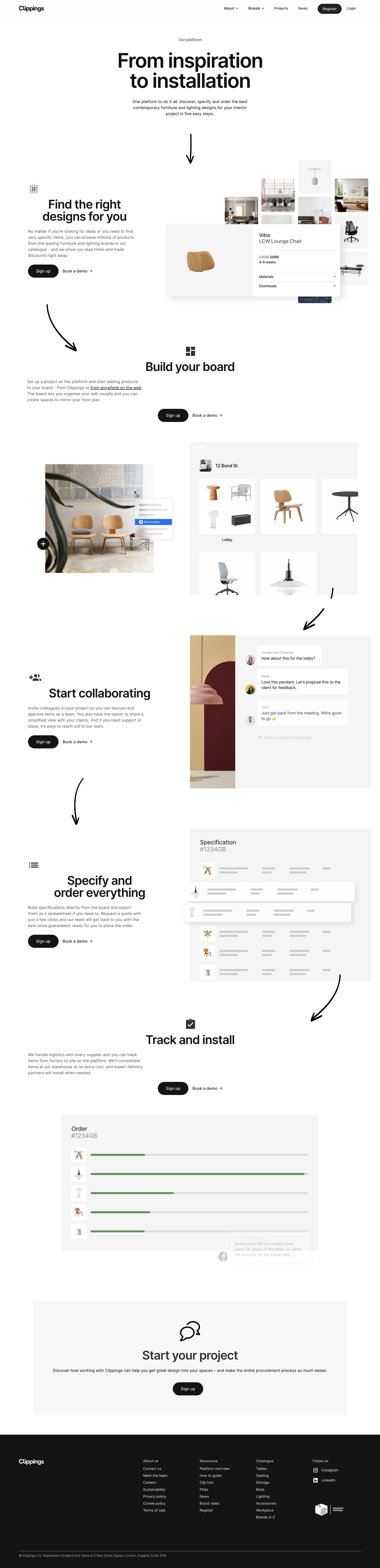 Clippings - Clippings – The platform explained in five steps screen