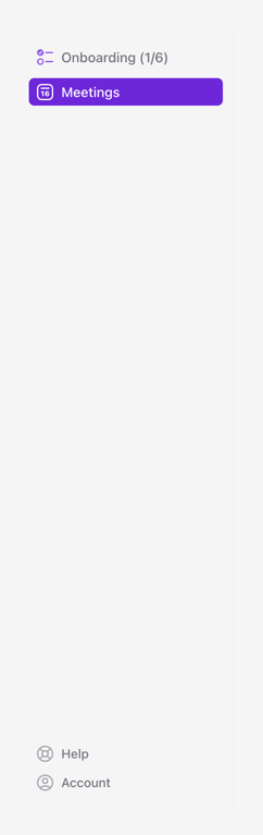 Limitless — Vertical navigation component