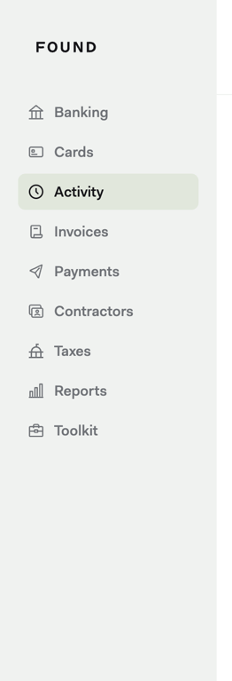 Found — Vertical navigation component