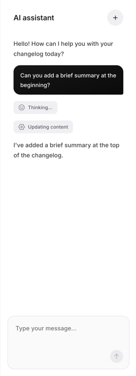 UserJot — Artificial intelligence component