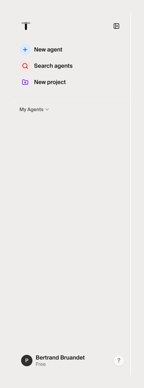 Twin — Vertical navigation component