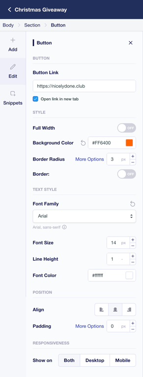 Vero — Toolbox component