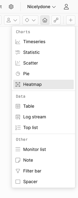 Axiom — Dropdown menu component