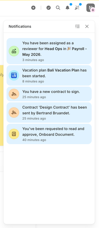Aboard — Popover component